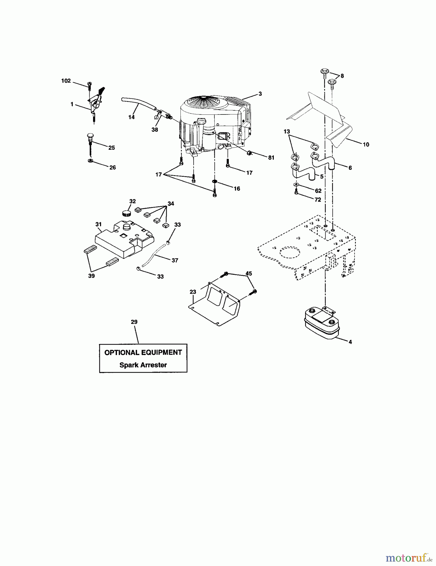  CRAFTSMAN Divers RASENTRAKTOR 917.272453 Seite 5