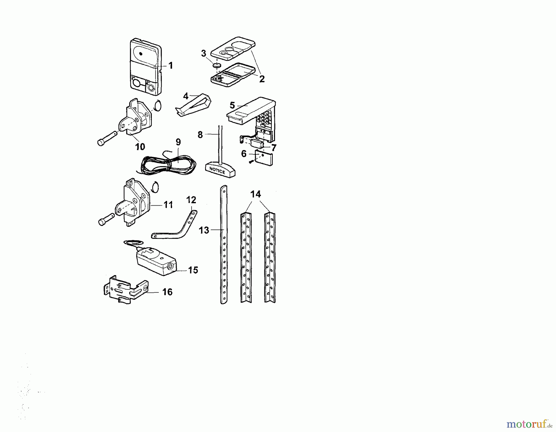 CRAFTSMAN Divers DE-GARAGE DOOR OPENER 139.53962SRT Seite 2