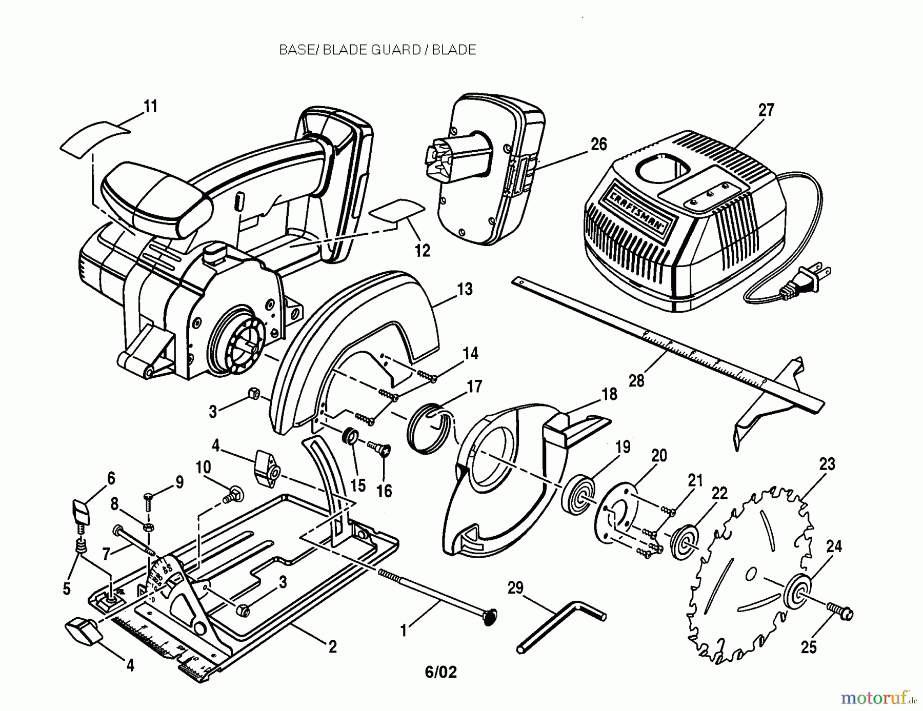  CRAFTSMAN Divers 19.2V CDLS TRIM S 973.112930 Seite 1