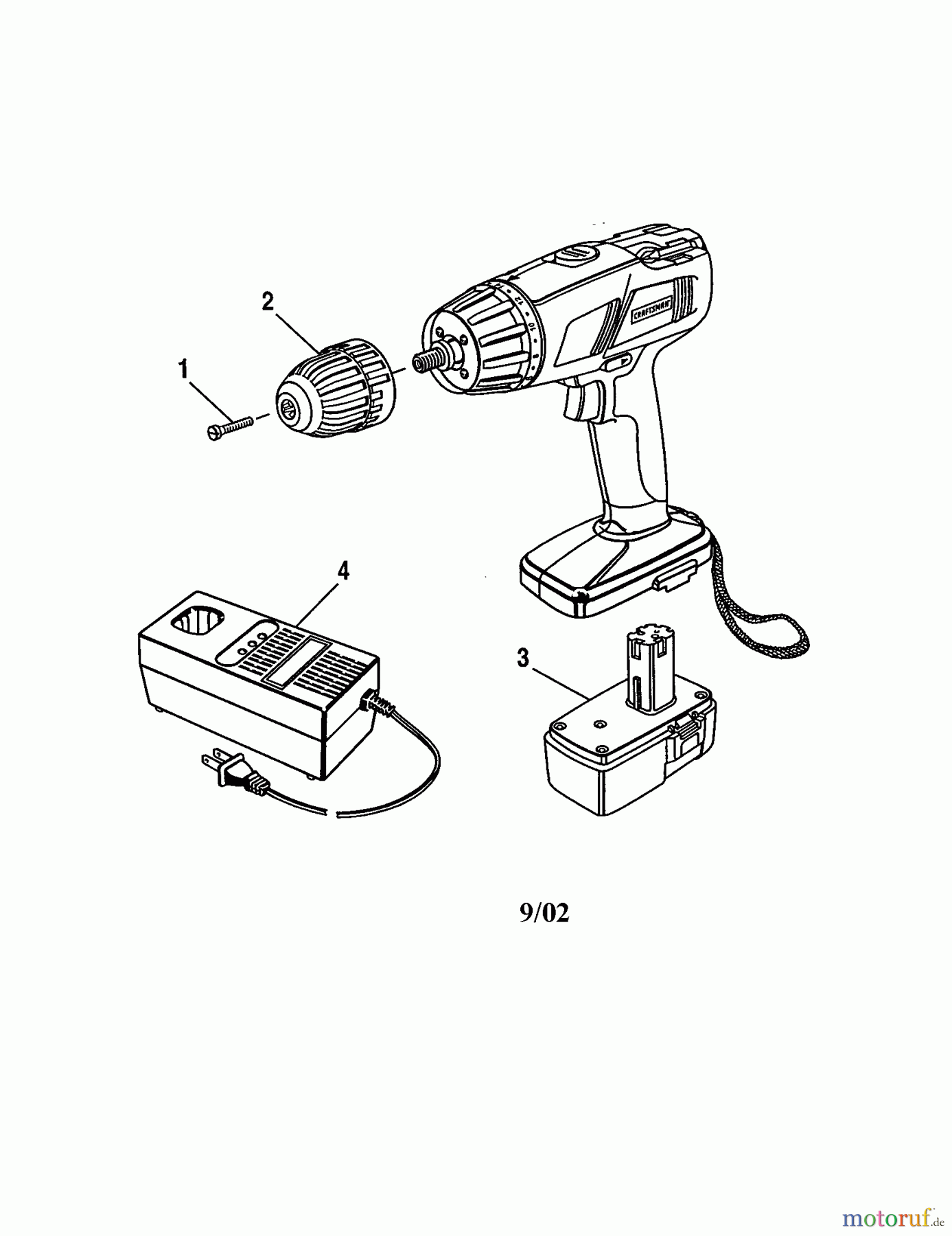  CRAFTSMAN Divers 18V CDLS DRILL-DR 973.113070 Seite 1