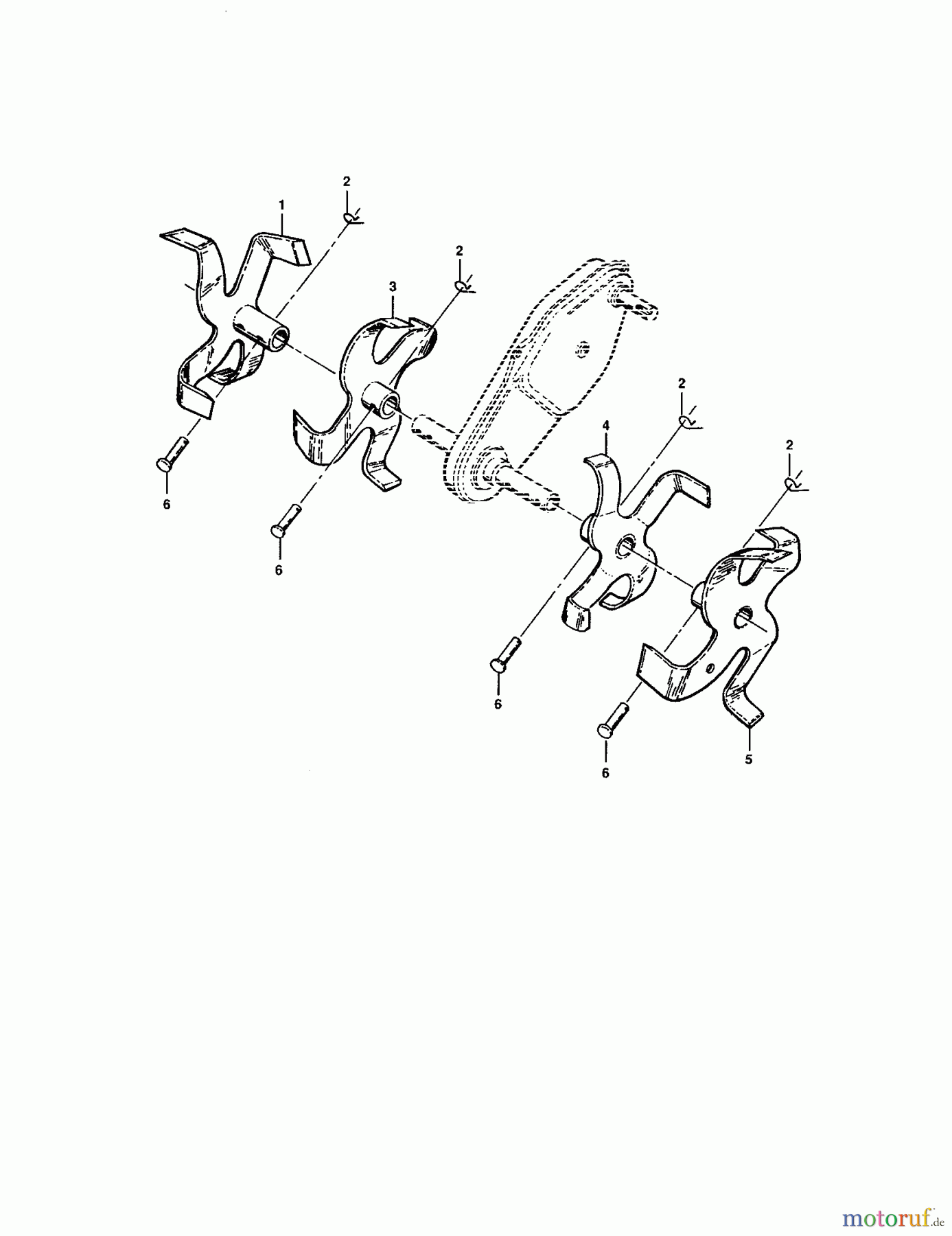 CRAFTSMAN Divers FRONT TINE TILLER 917.291480 Seite 4