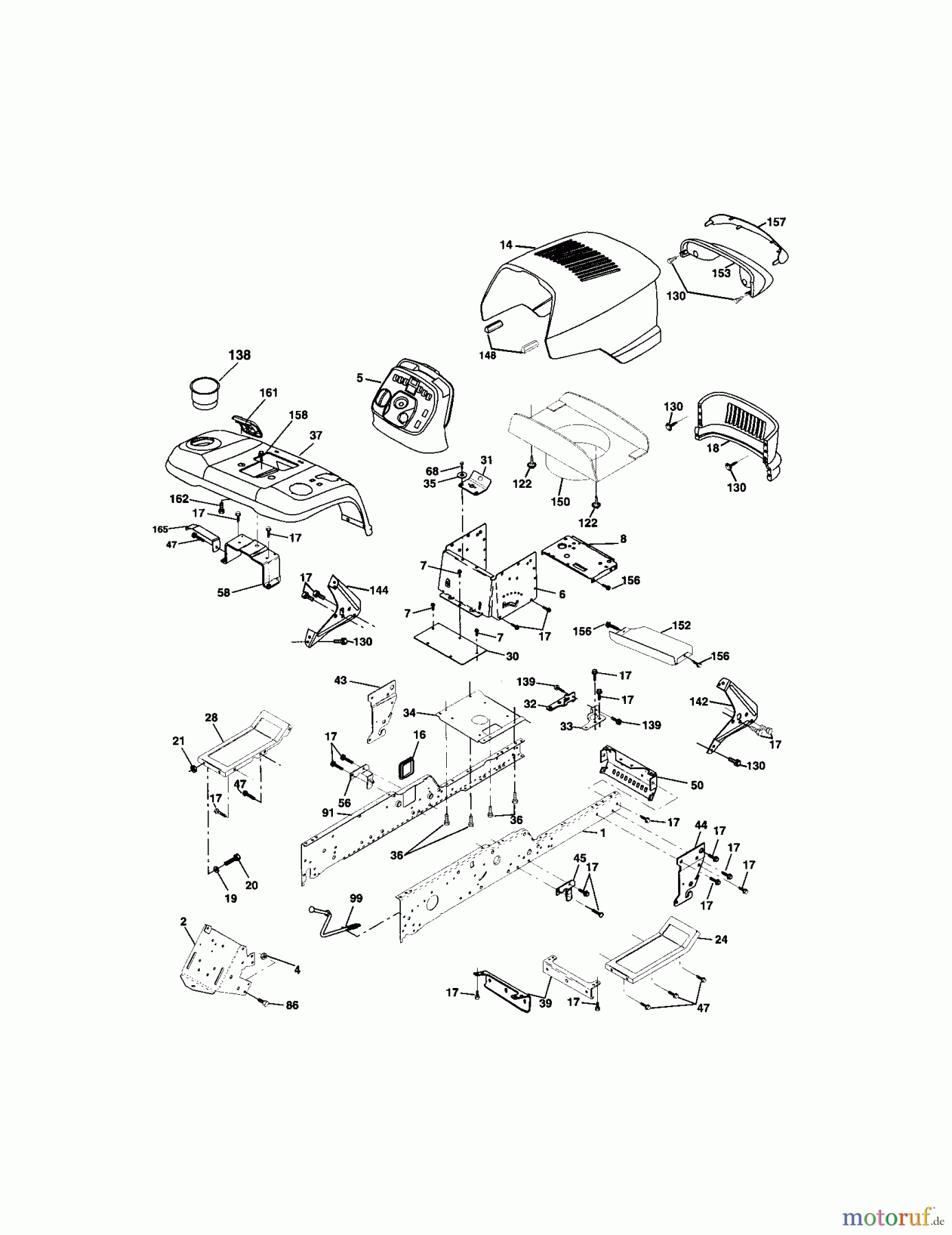 CRAFTSMAN Divers GARDEN TRACTOR 917.276021 Seite 2