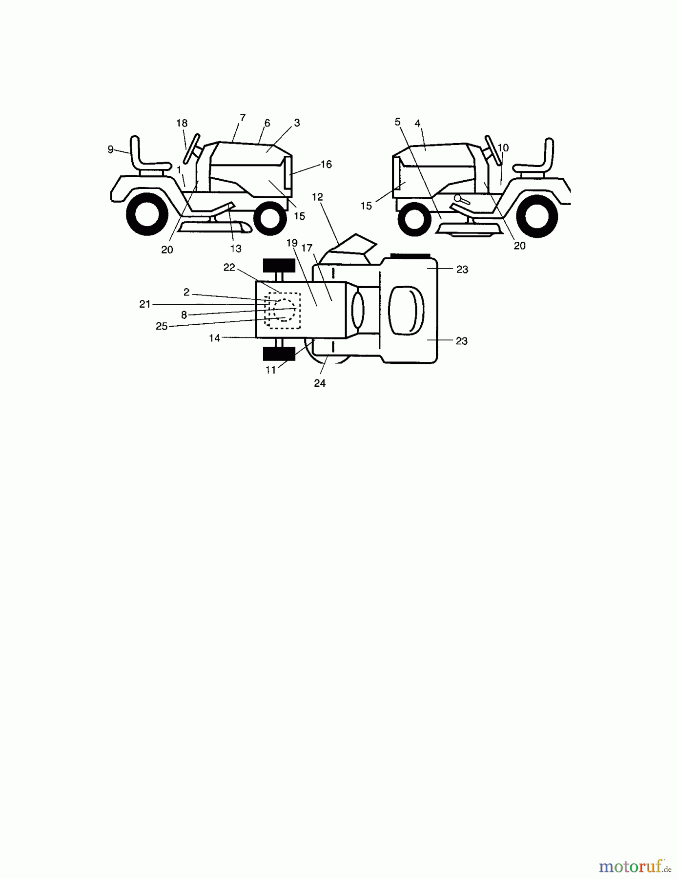  CRAFTSMAN Divers GARDEN TRACTOR 917.275286 Seite 8