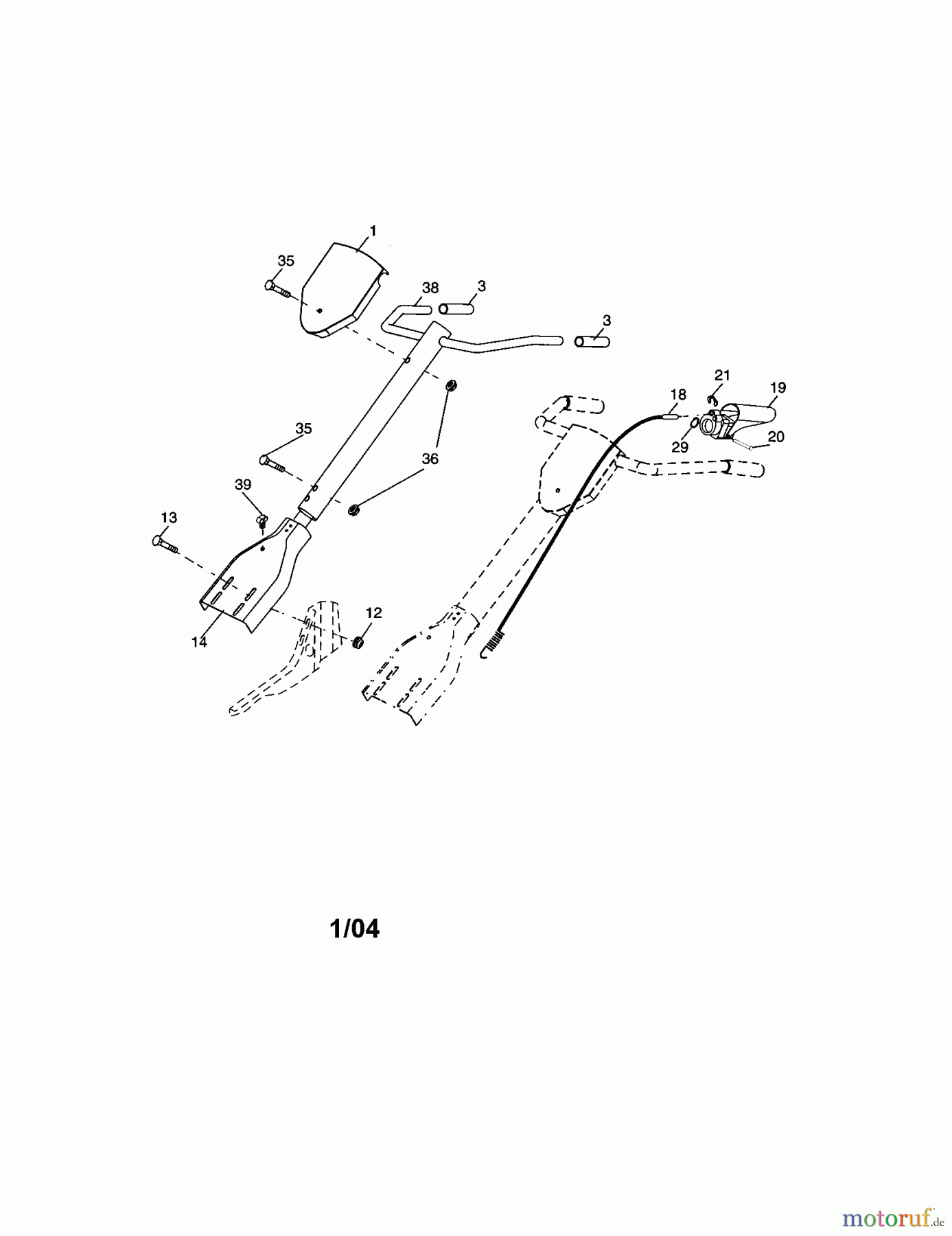 CRAFTSMAN Divers TILLER 917.291482 Seite 1