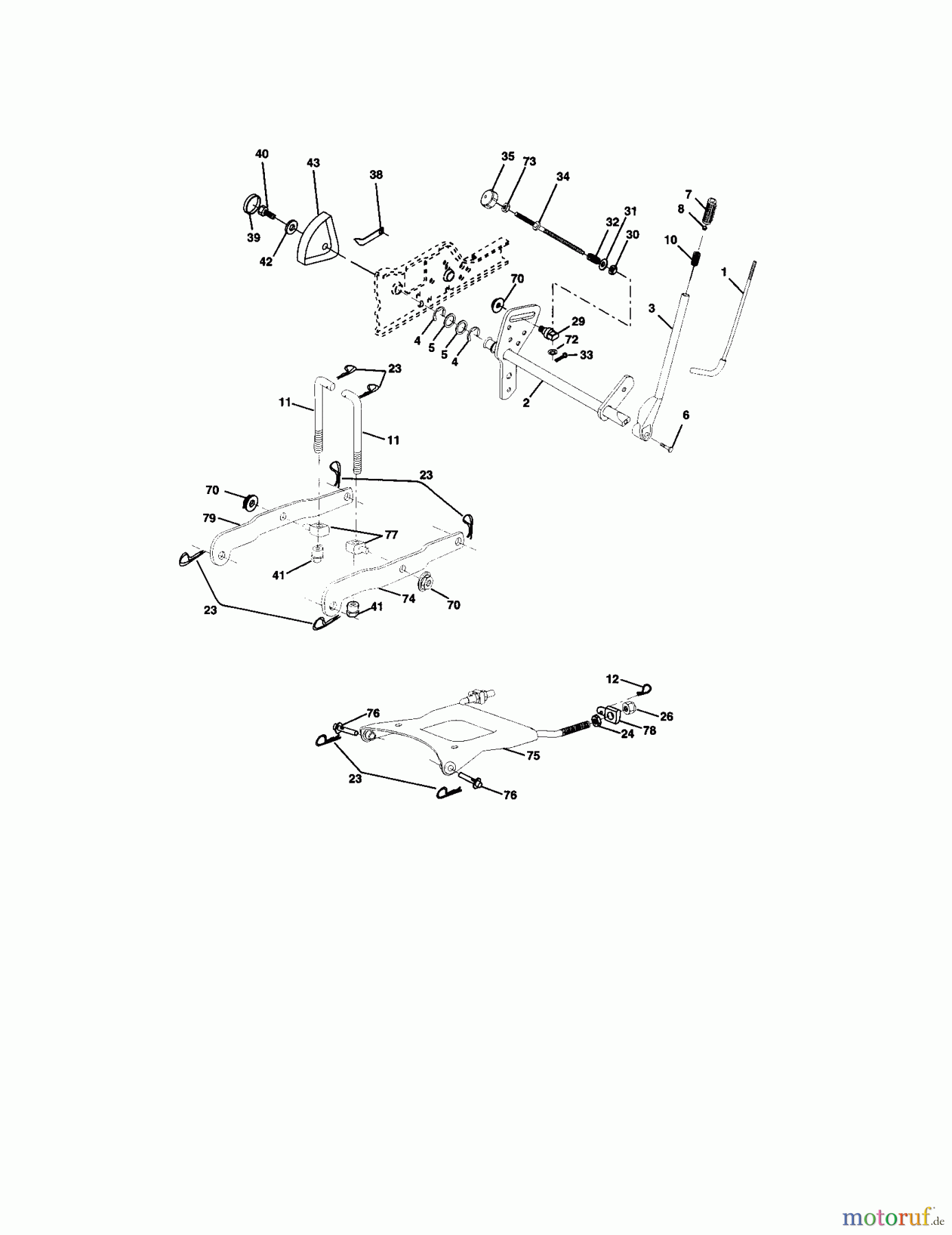  CRAFTSMAN Divers GARDEN TRACTOR 917.275287 Seite 6