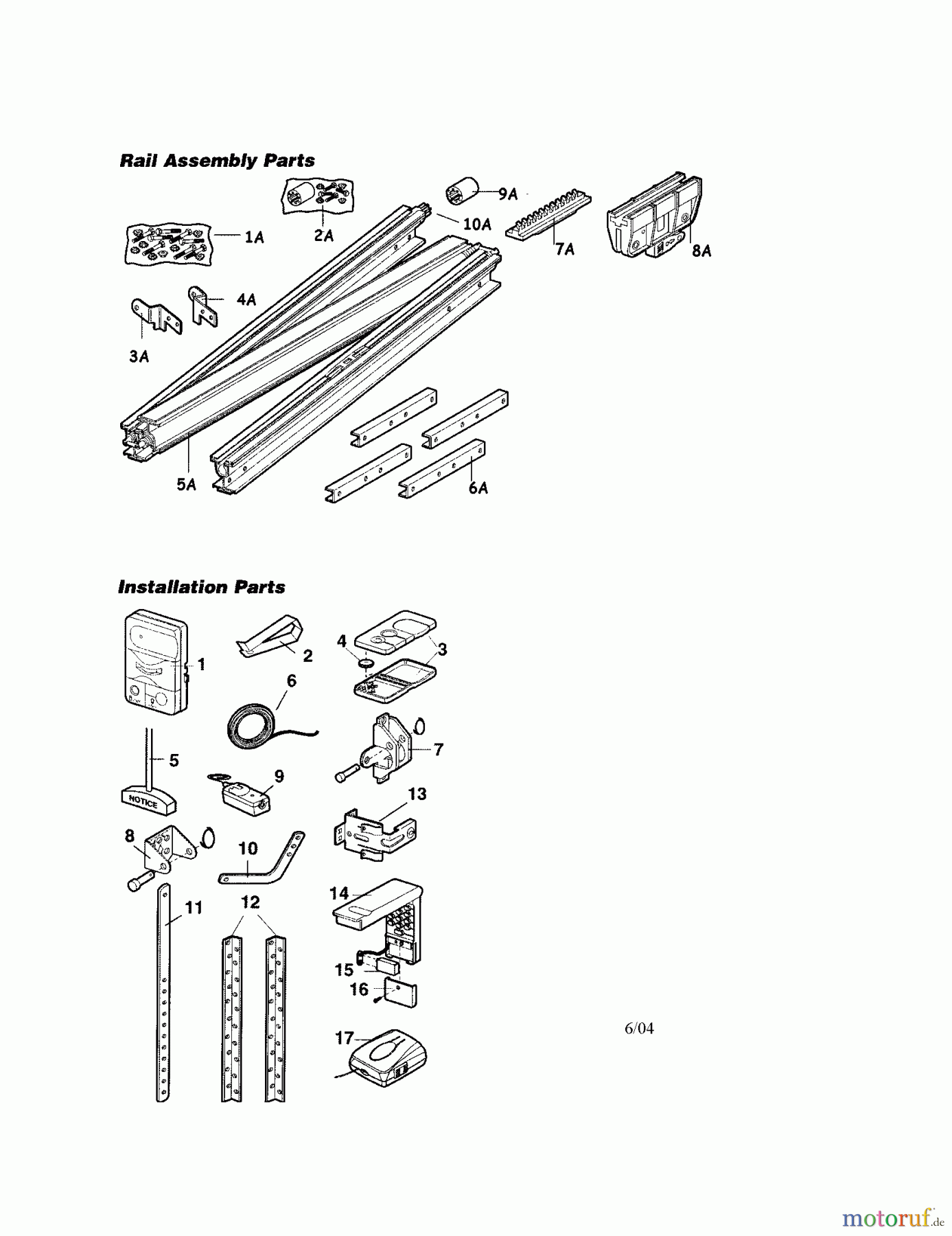 CRAFTSMAN Divers DE-GARAGE DOOR OPENER 139.53924 Seite 1