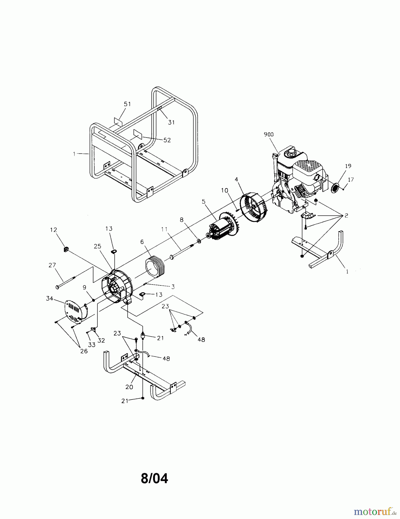 CRAFTSMAN Divers GENERATOR 580.323300 Seite 1