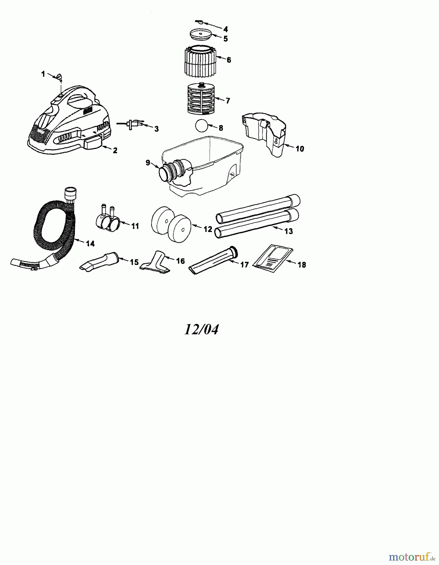  CRAFTSMAN Divers WET/DRY VAC 113.177765 Seite 1