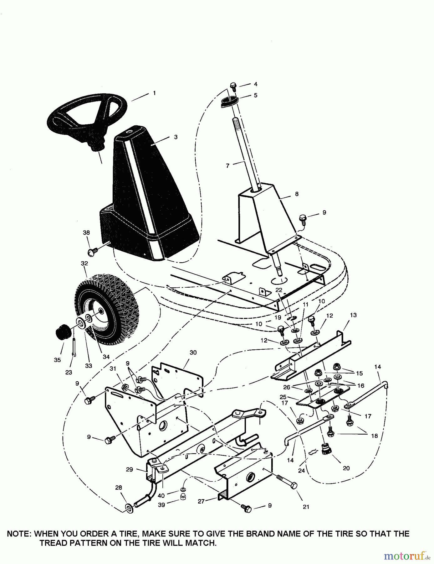 CRAFTSMAN Divers REAR ENGINE MOWER 536.270301 Seite 2