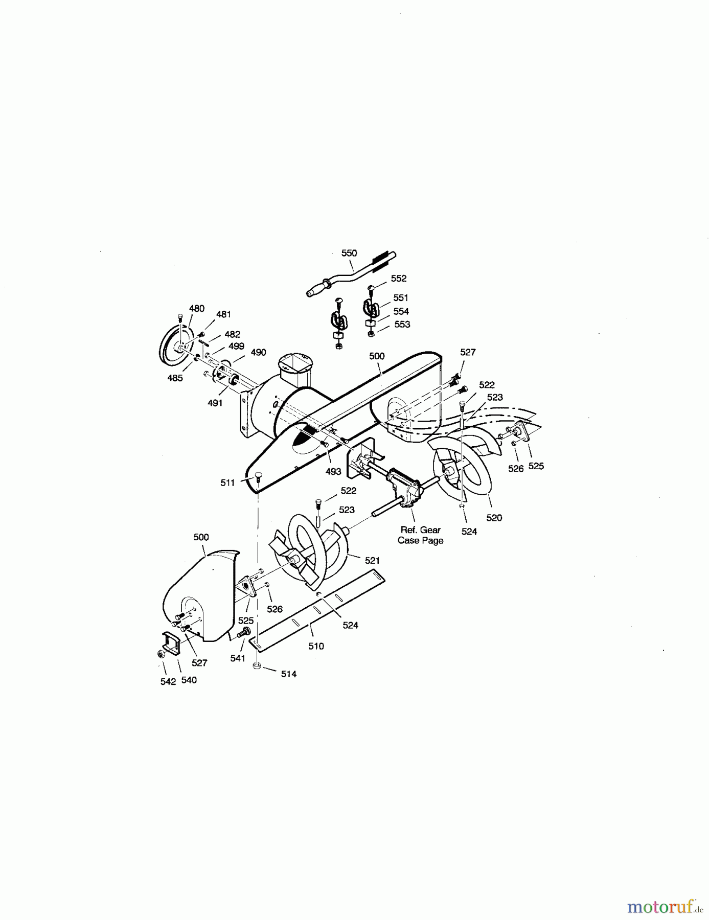 CRAFTSMAN Divers 6.5HP SNOW THROWER 536.881650 Seite 6