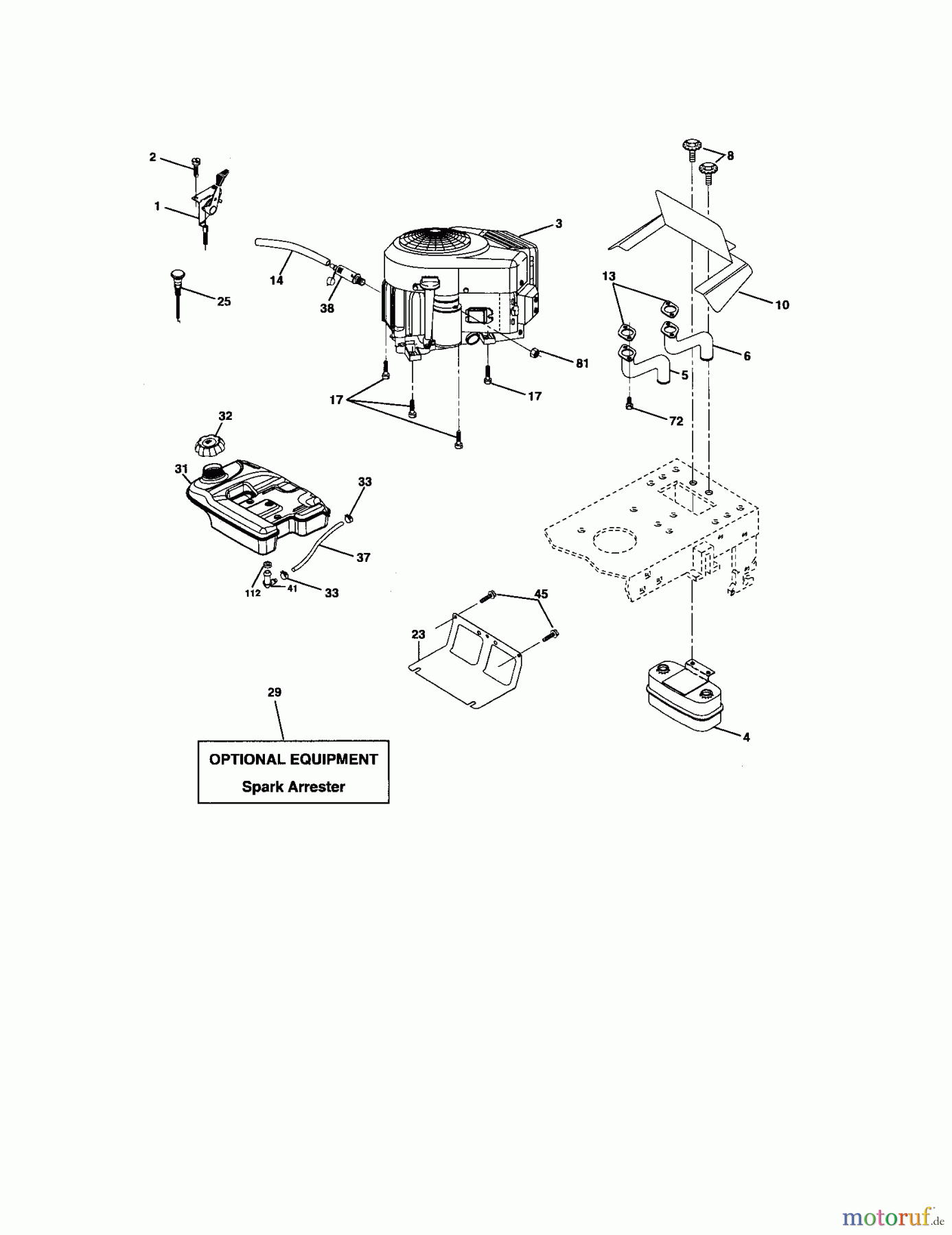  CRAFTSMAN Divers RASENTRAKTOR 917.275703 Seite 5