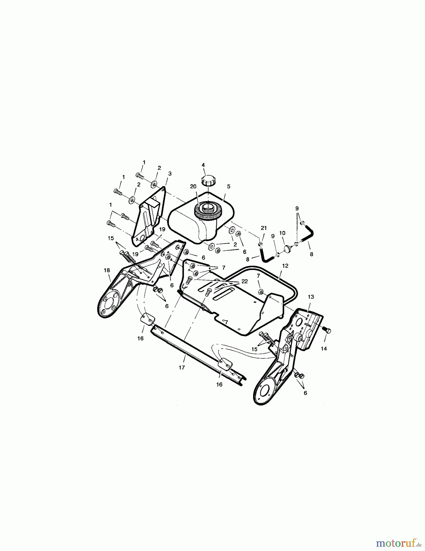CRAFTSMAN Divers 22 SNOW THROWER 536.881501 Seite 2
