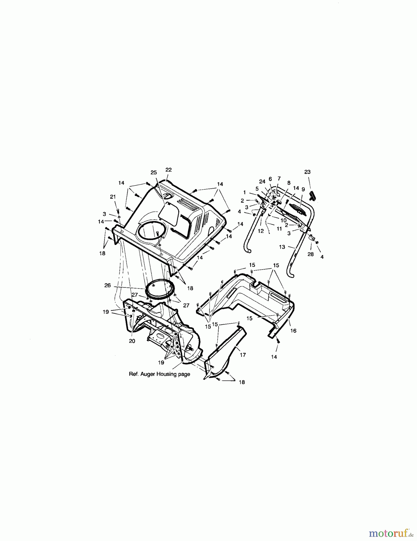 CRAFTSMAN Divers 22 SNOW THROWER 536.881501 Seite 7