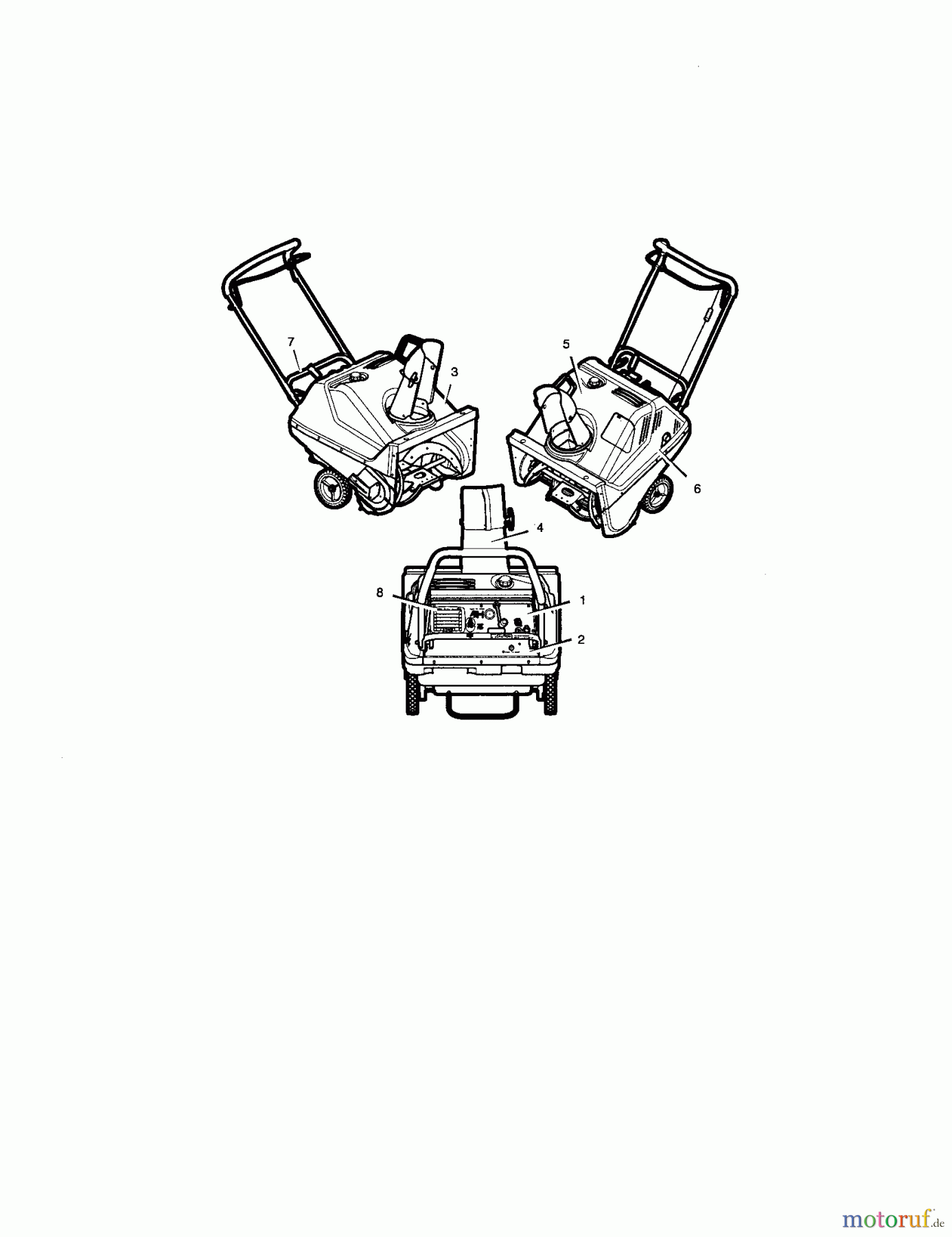 CRAFTSMAN Divers 22 SNOW THROWER 536.881501 Seite 9