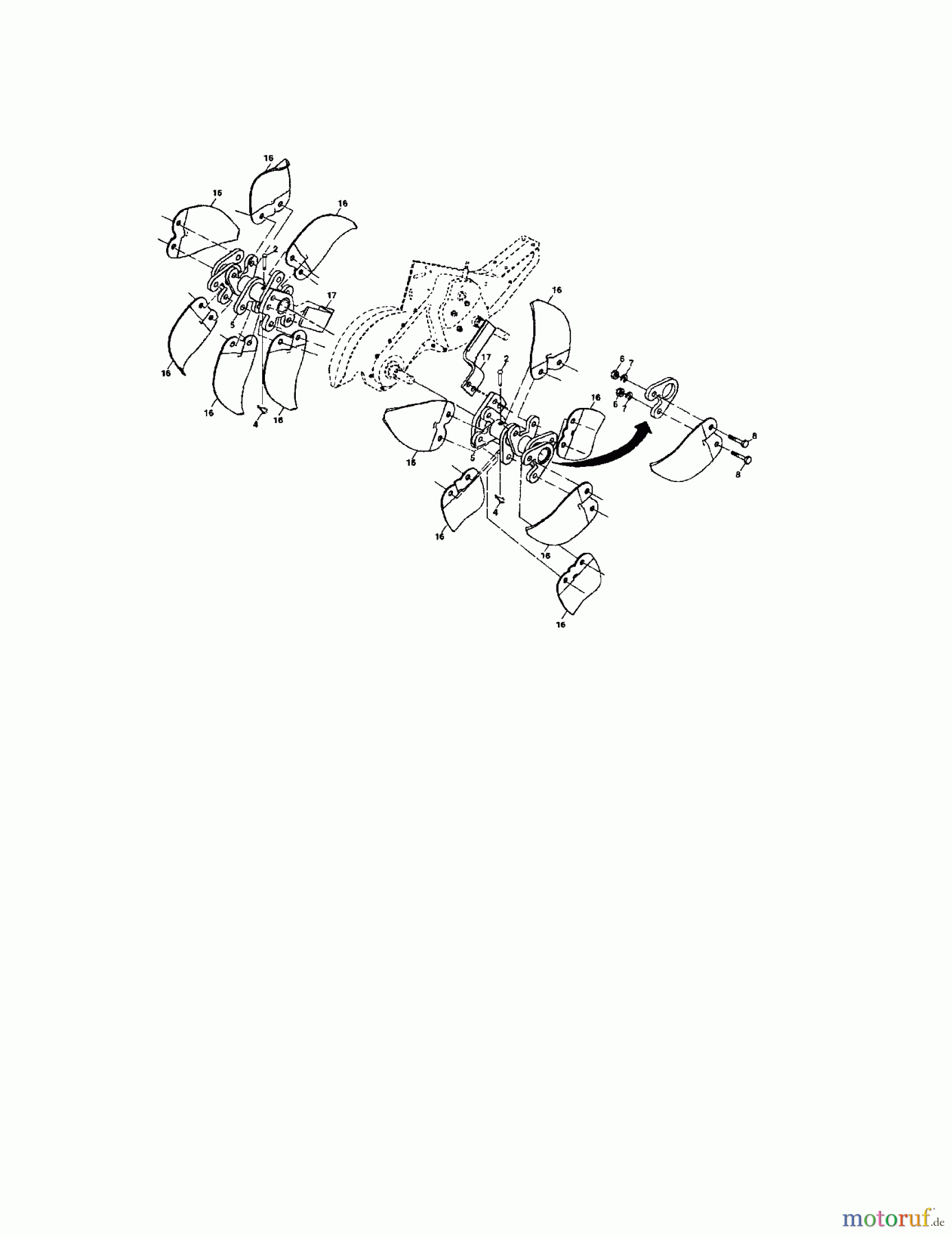 CRAFTSMAN Divers REAR TINE TILLER 917.296040 Seite 6