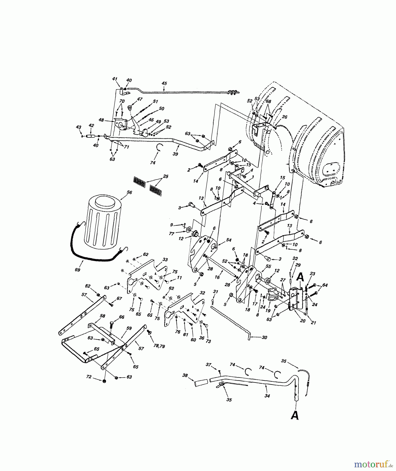 CRAFTSMAN Divers SNOW THROWER ATT 486.24838 Seite 2