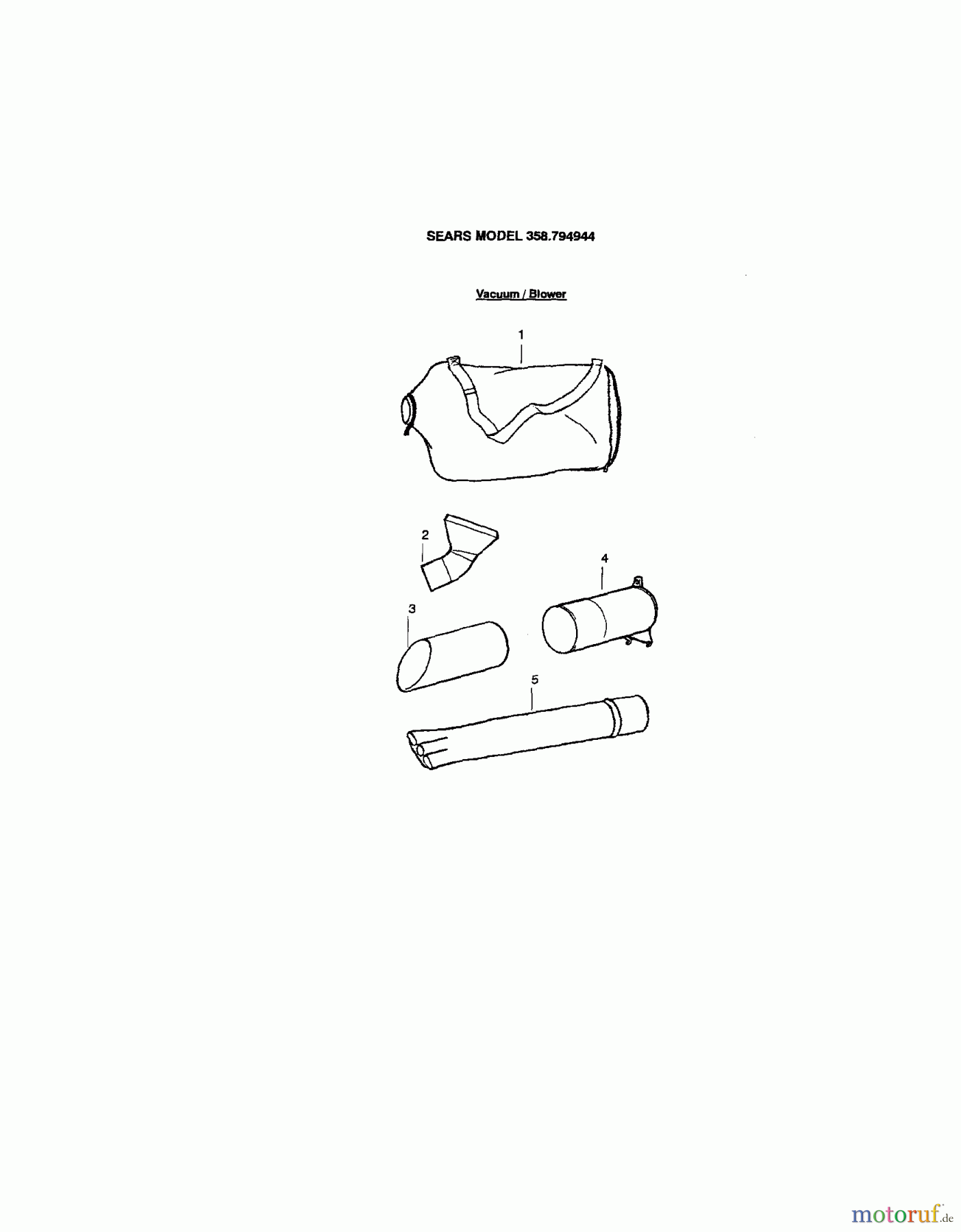 CRAFTSMAN Divers GEBLÄSE 358.794944 Seite 3