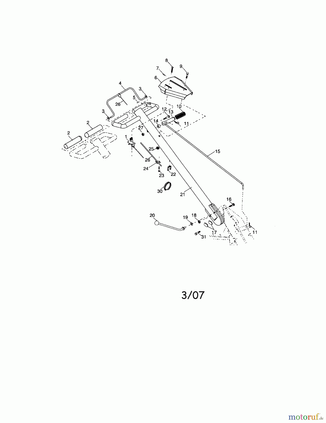  CRAFTSMAN Divers TILLER 917.297040 Seite 1