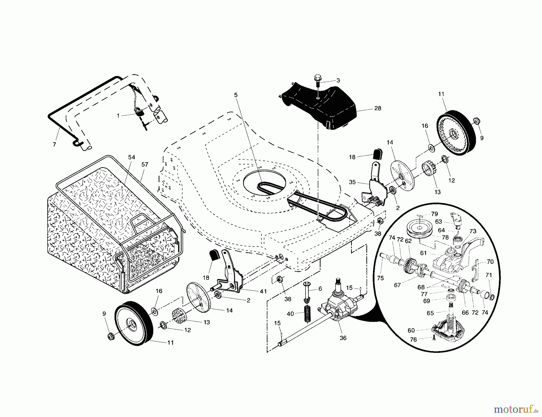 CRAFTSMAN Divers ROTARY LAWN MOWER 917.376672 Seite 2