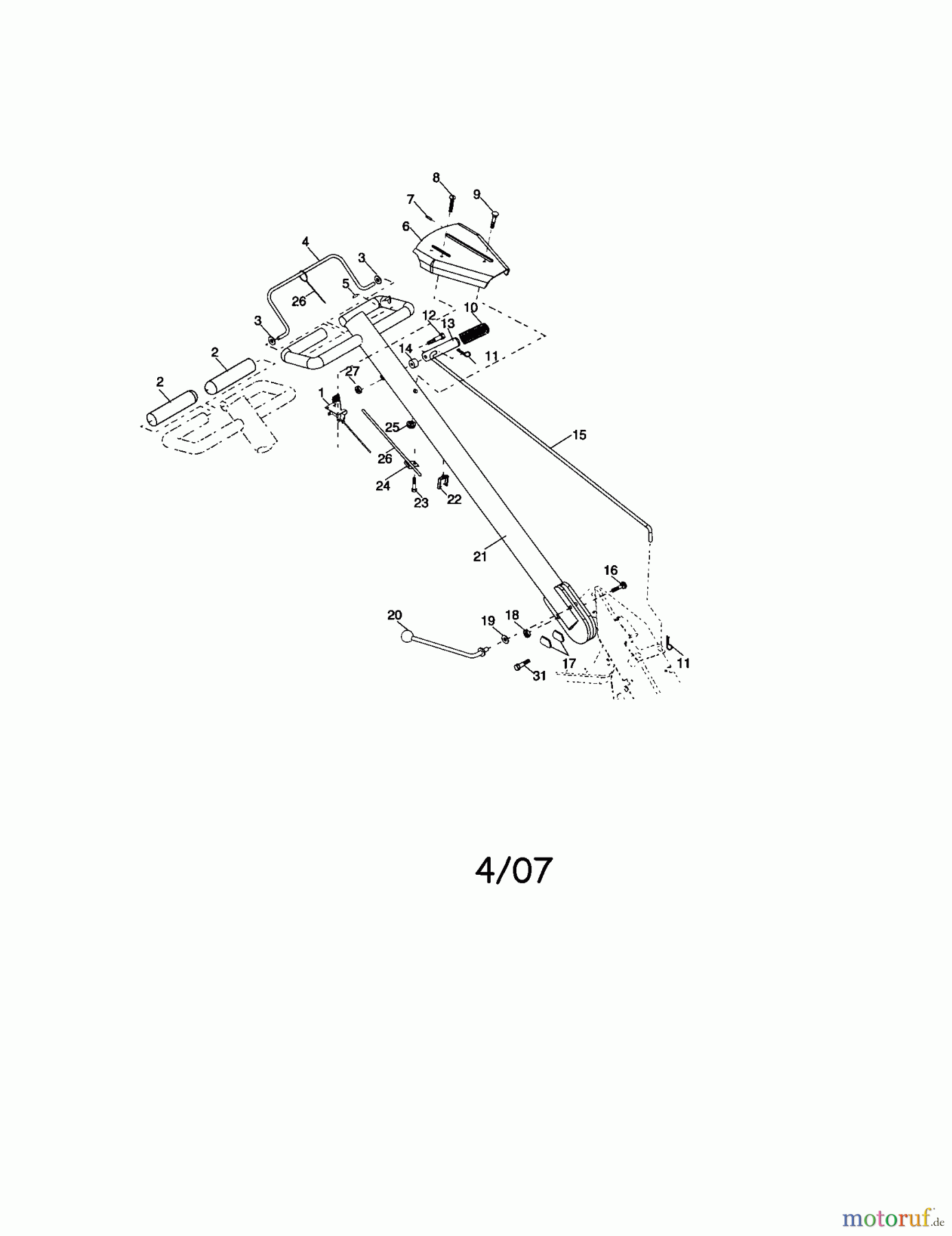 CRAFTSMAN Divers TILLER 917.297021 Seite 1