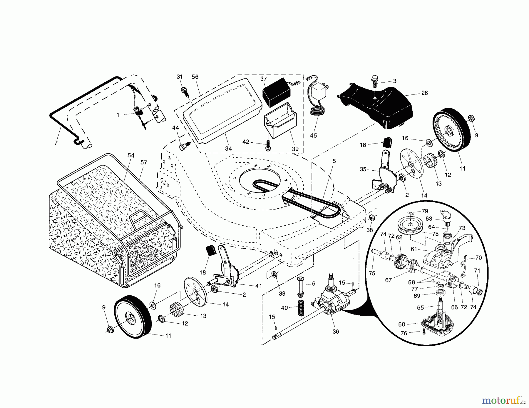 CRAFTSMAN Divers LAWNMOWER 917.376662 Seite 2