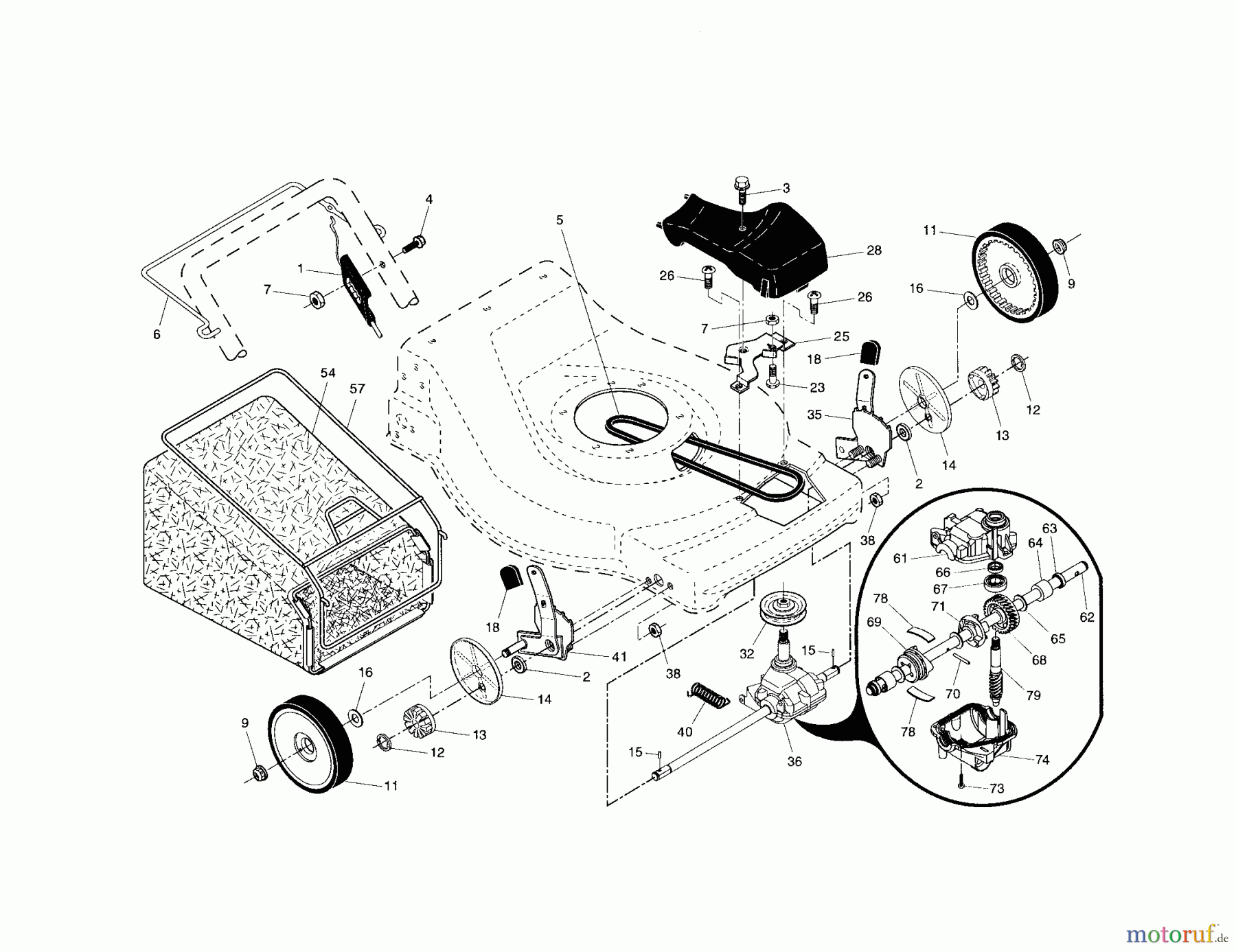 CRAFTSMAN Divers LAWNMOWER 917.376723 Seite 2