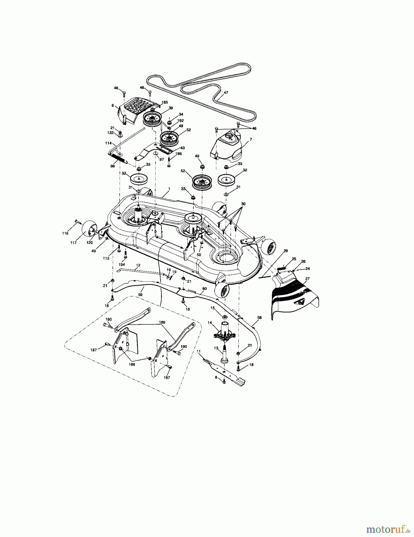 CRAFTSMAN Divers RASENTRAKTOR 917.276904 Seite 10