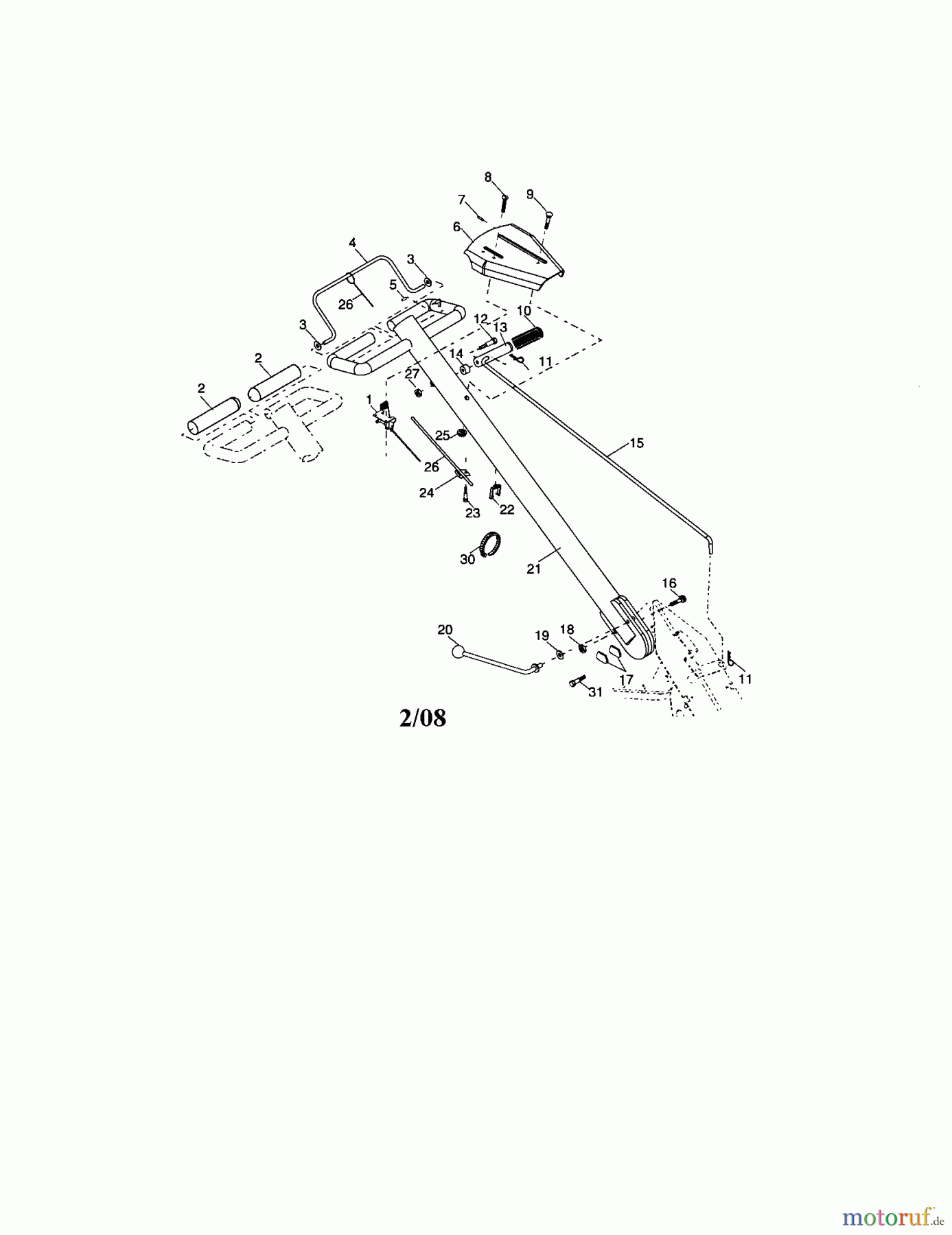 CRAFTSMAN Divers TILLER 917.297042 Seite 1