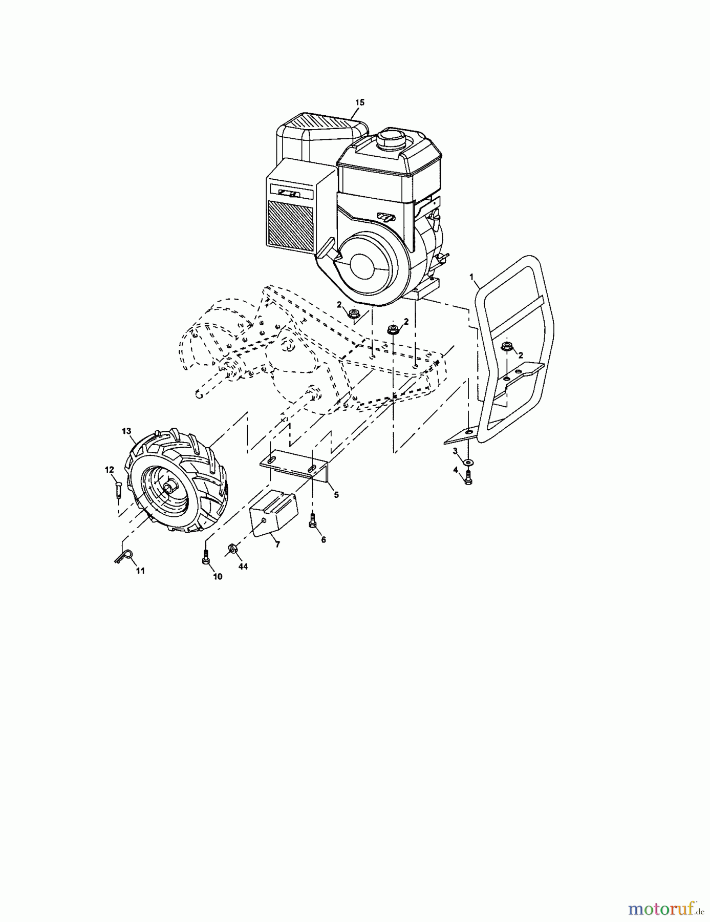  CRAFTSMAN Divers TILLER 917.297042 Seite 3