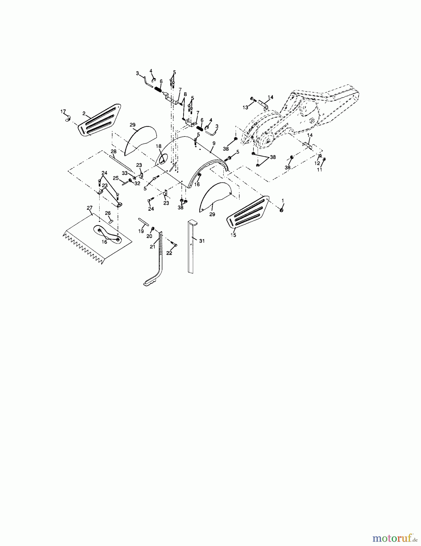 CRAFTSMAN Divers TILLER 917.297042 Seite 5
