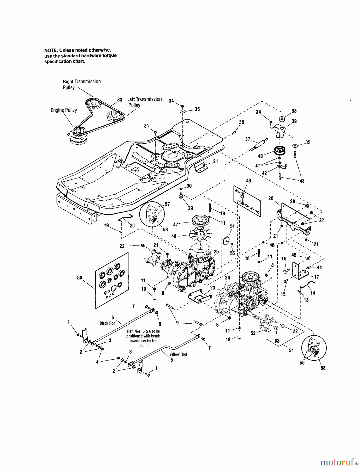 CRAFTSMAN Divers REAR ENGINE RIDER 107.28791 Seite 3