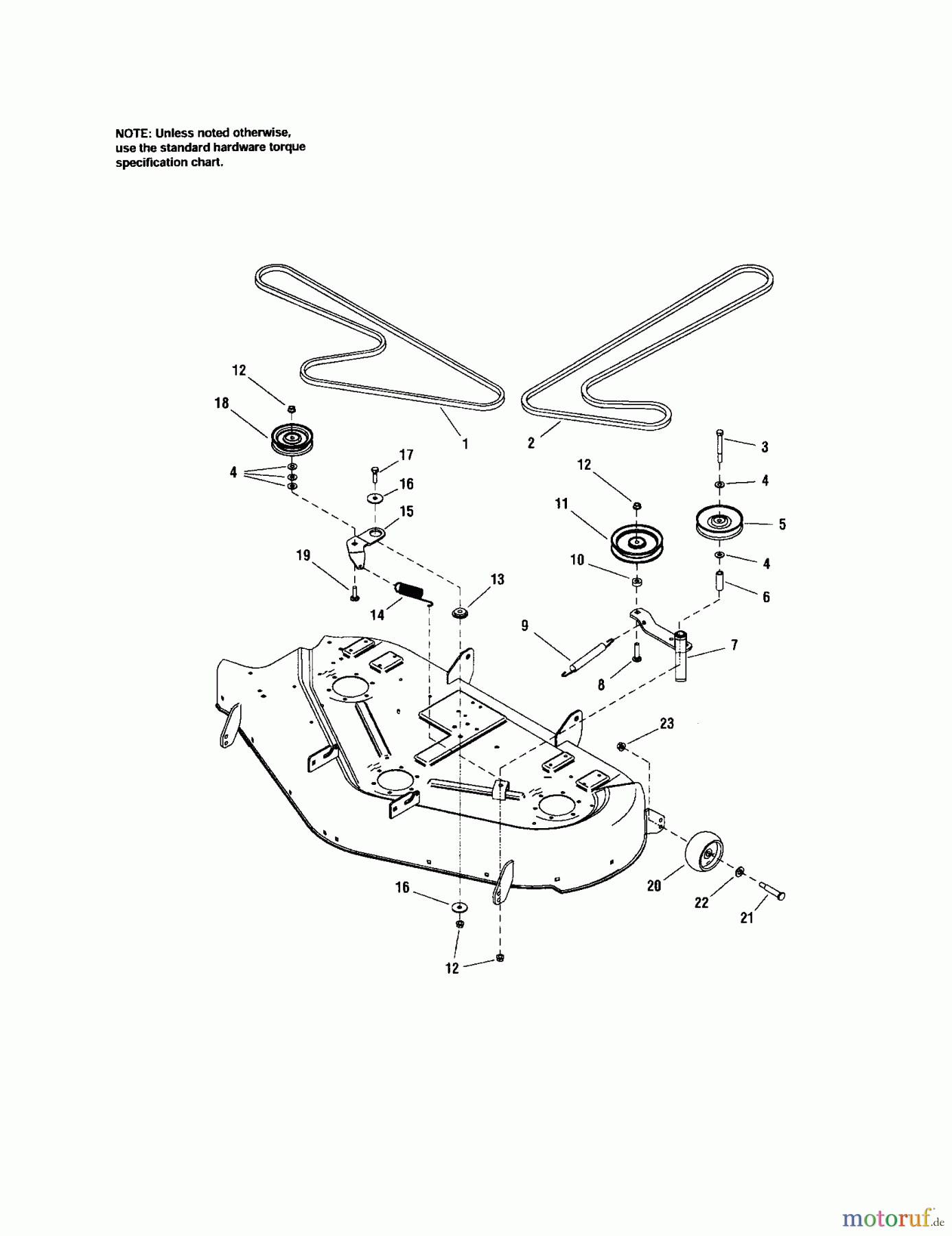 CRAFTSMAN Divers REAR ENGINE RIDER 107.28791 Seite 9