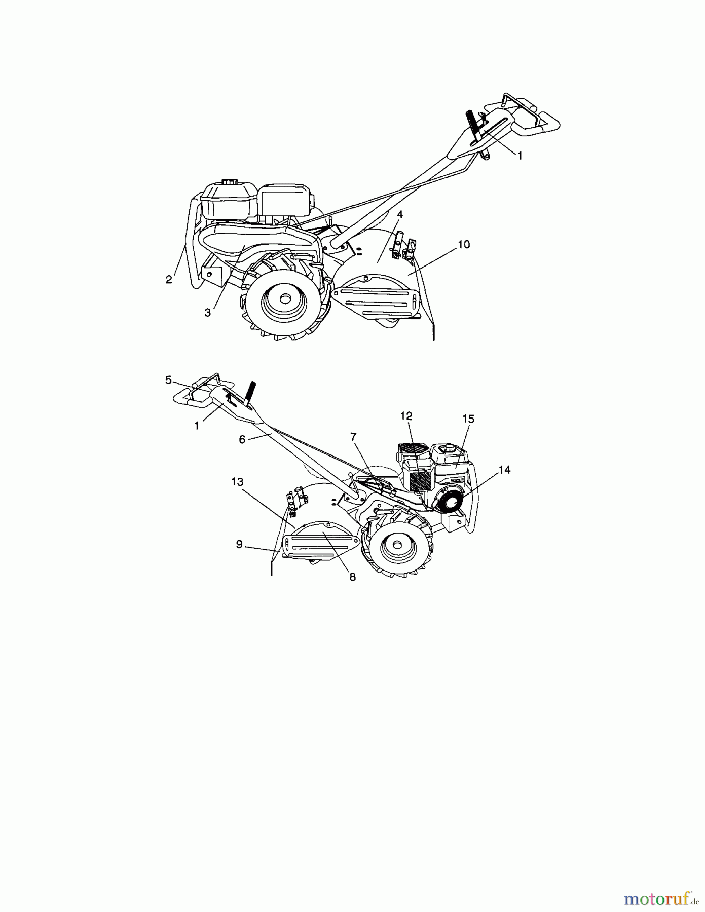 CRAFTSMAN Divers REAR TINE TILLER 917.297043 Seite 7