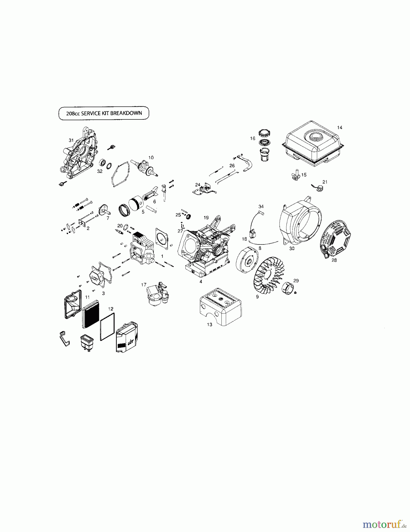 CRAFTSMAN Divers TILLER 917.299011 Seite 7