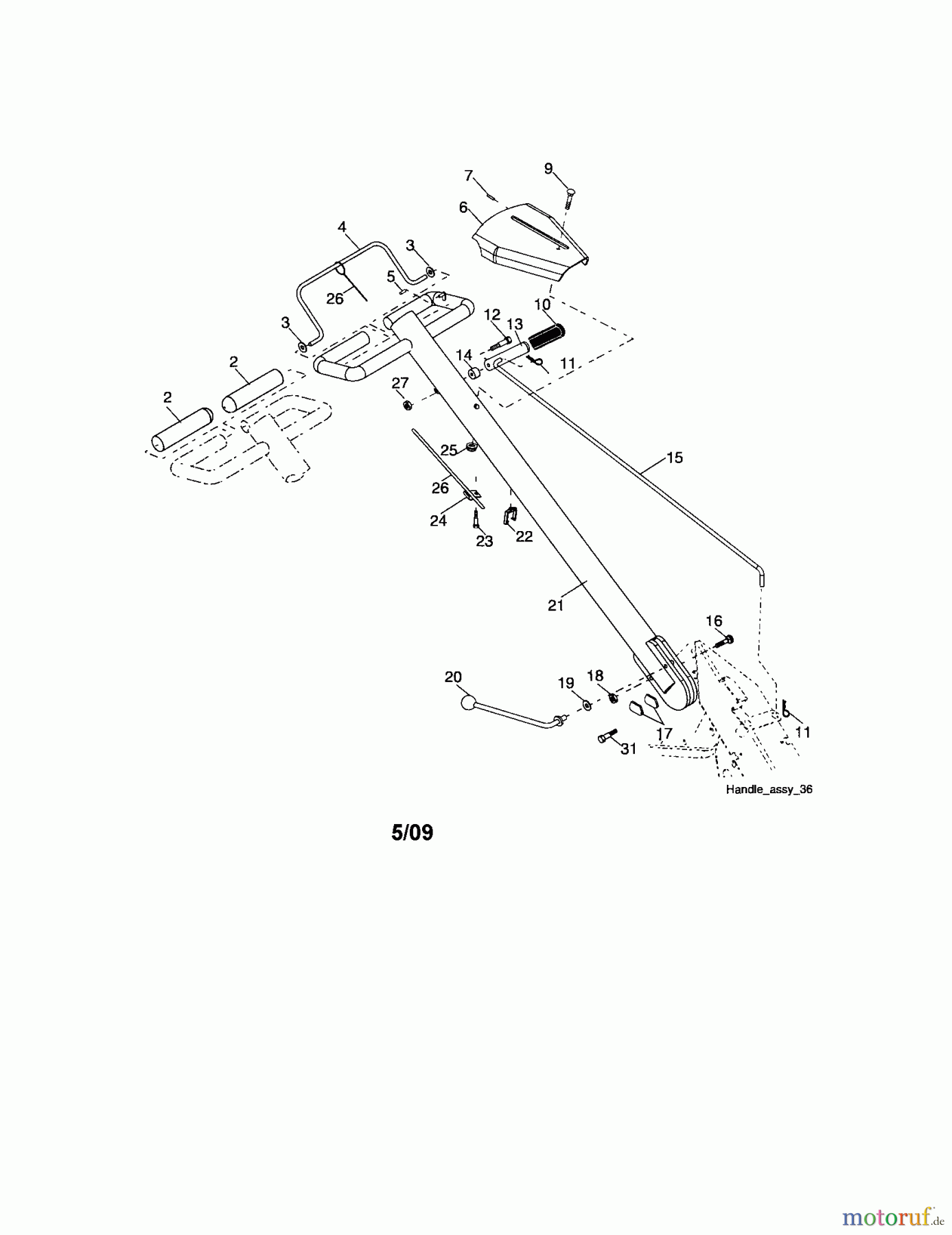  CRAFTSMAN Divers TILLER 917.299081 Seite 1