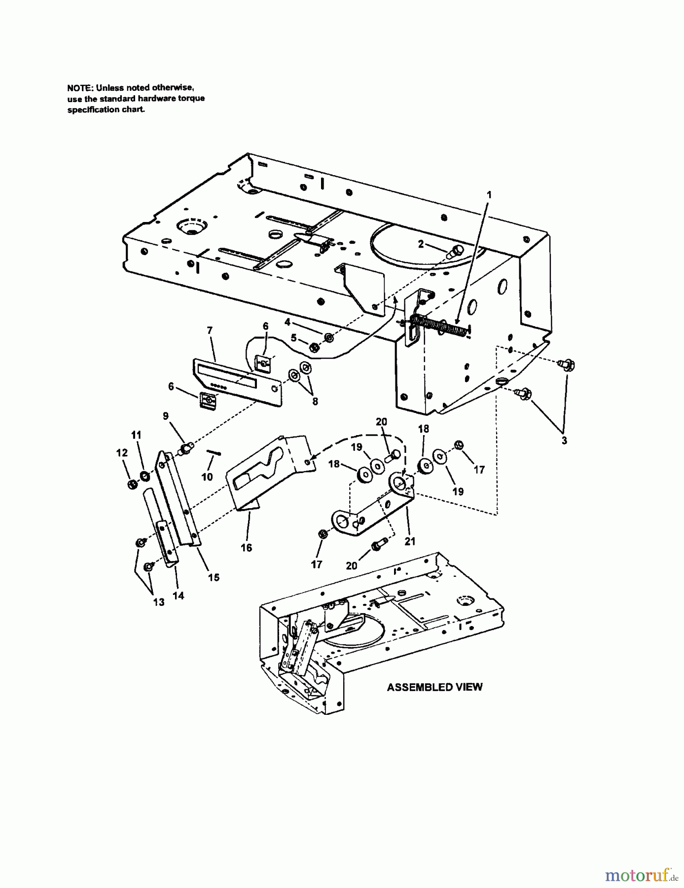 CRAFTSMAN Divers RASENMÄHER 107.280340 Seite 10