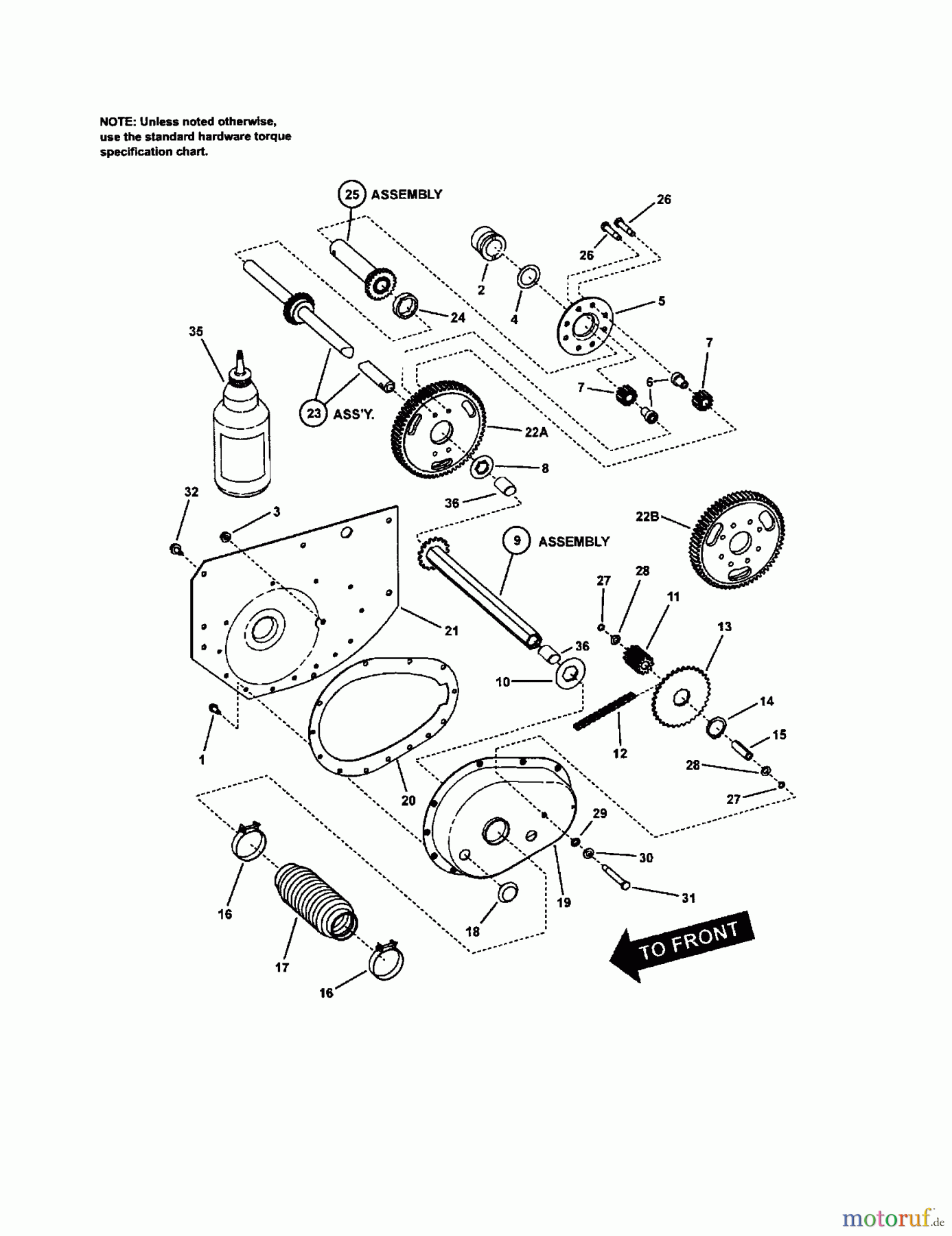 CRAFTSMAN Divers RASENMÄHER 107.280340 Seite 17