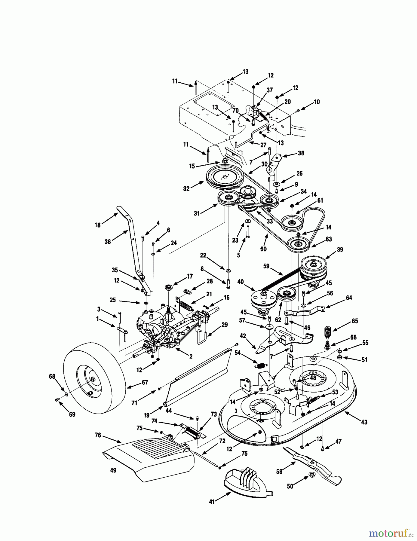  CRAFTSMAN Divers WIDE CUT MOWER 247.889980 Seite 2