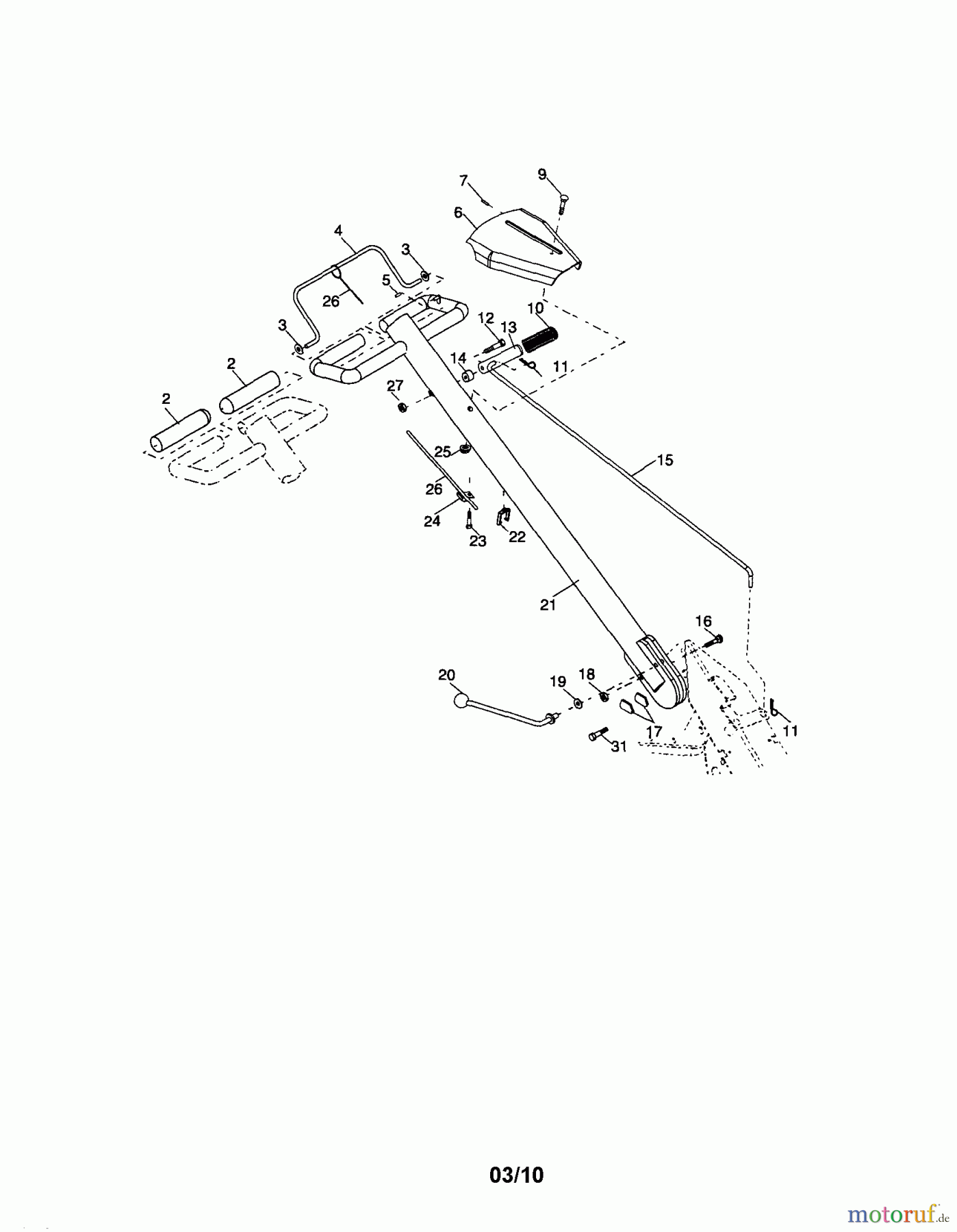 CRAFTSMAN Divers TILLER 917.299060 Seite 1