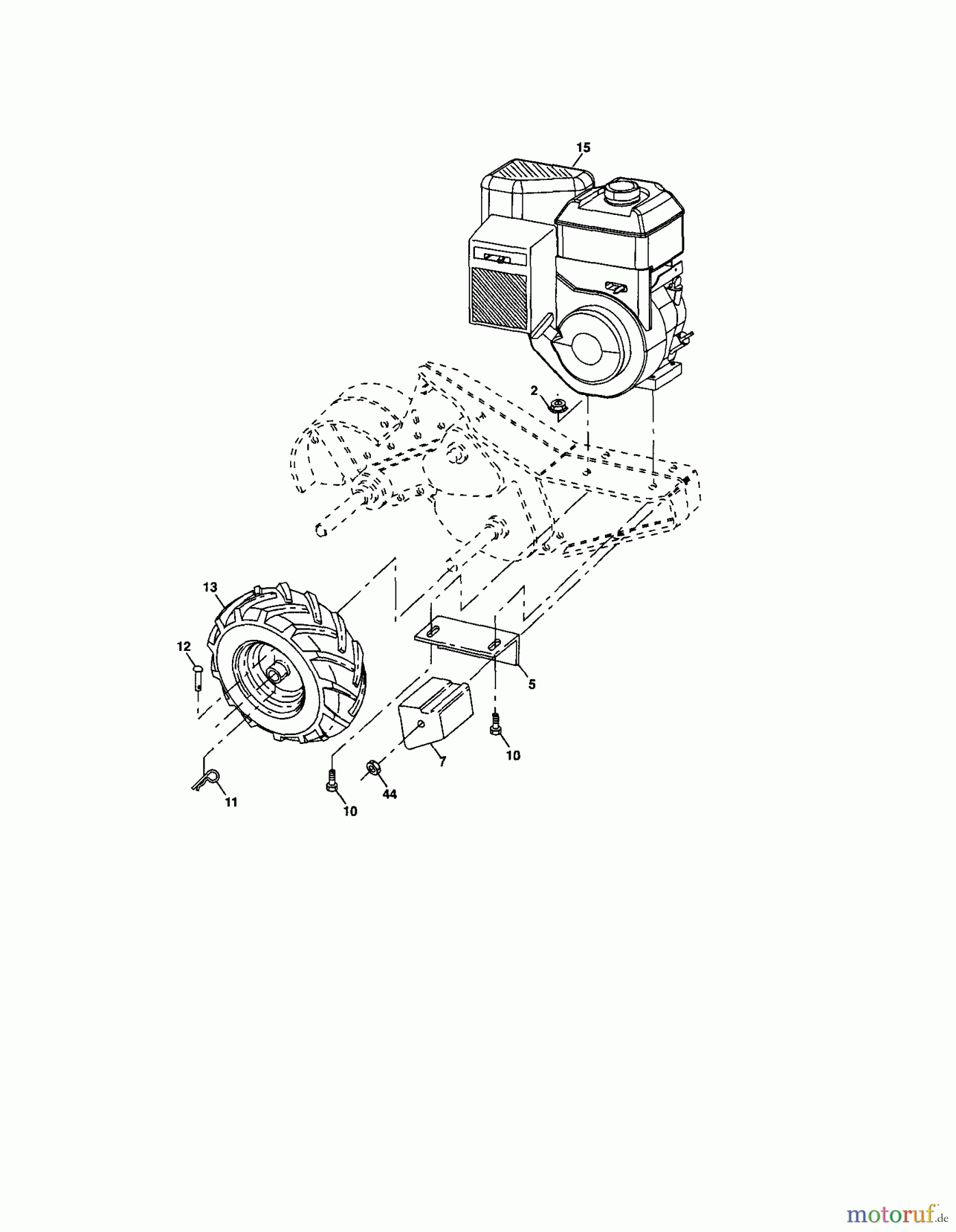  CRAFTSMAN Divers TILLER 917.299063 Seite 3