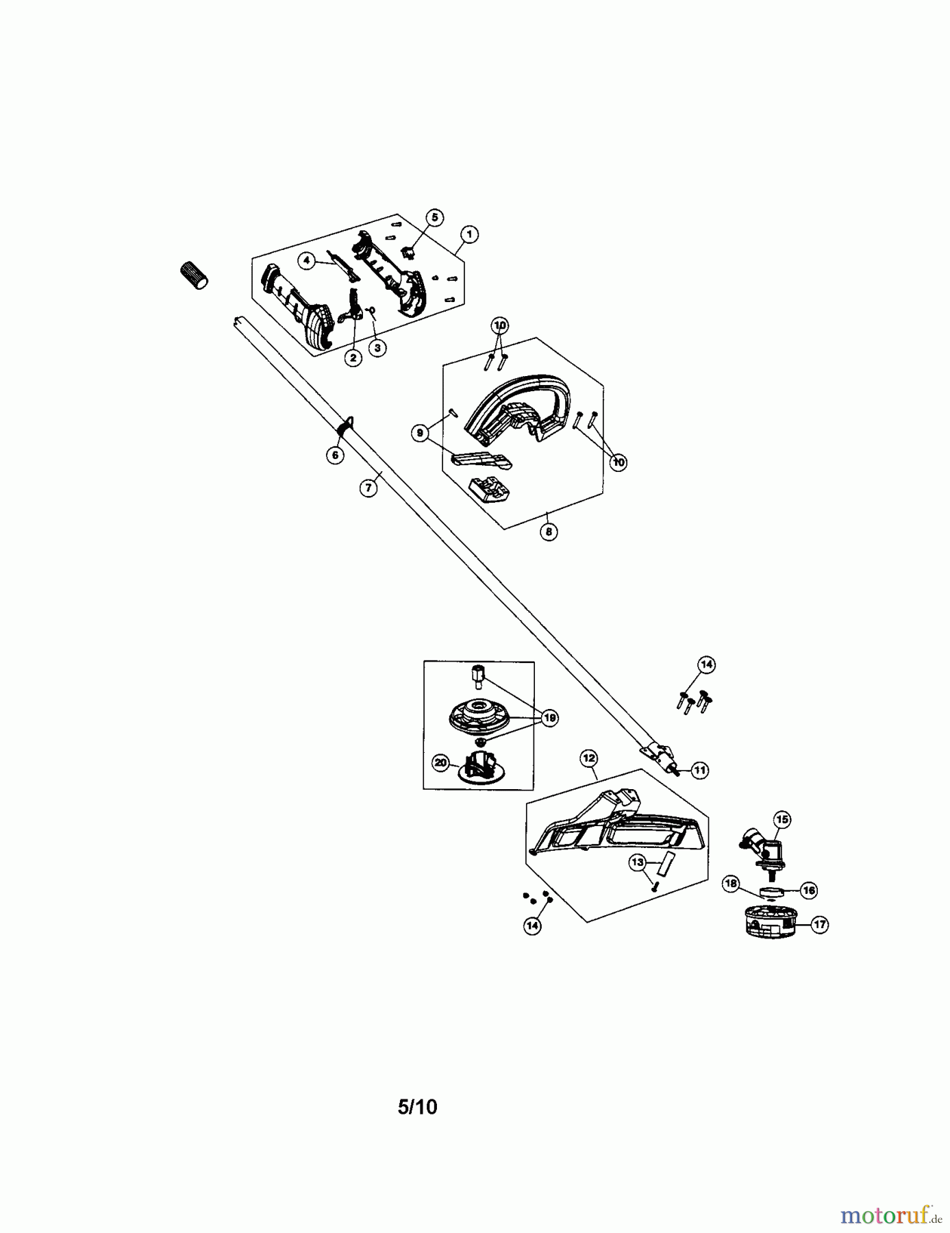 CRAFTSMAN Divers GAS TRIMMER 316.792021 Seite 2