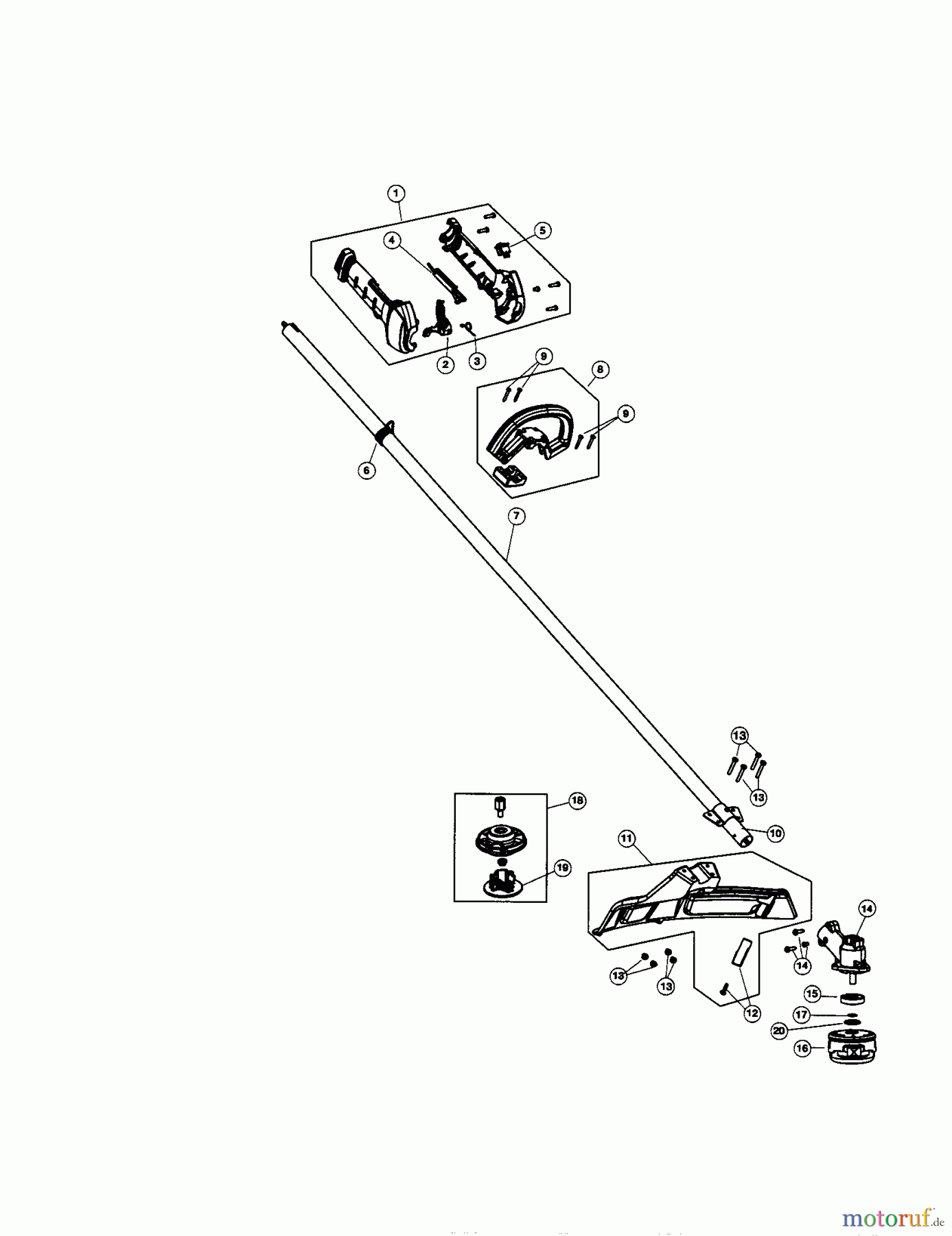  CRAFTSMAN Divers TRIMMER 316.792040 Seite 2