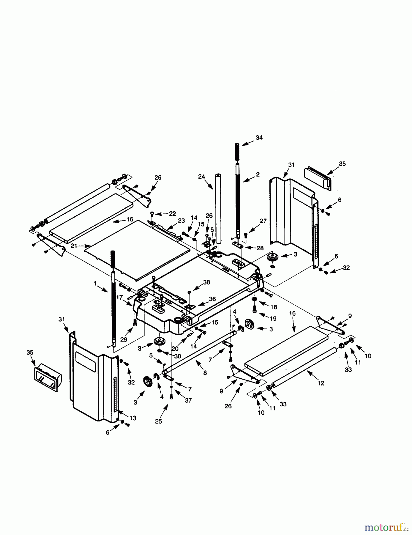 CRAFTSMAN Divers HOBELMASCHINE 351.233780 Seite 3