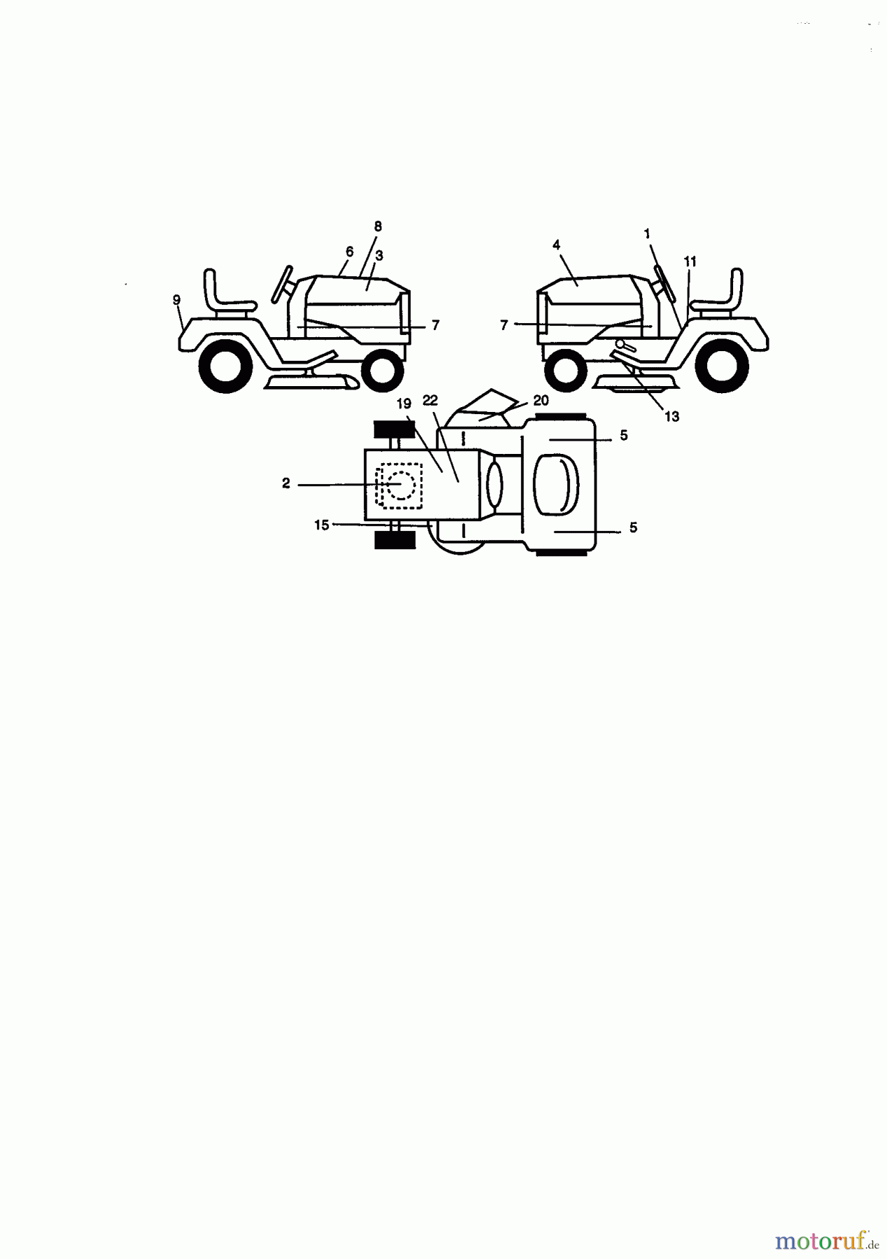  CRAFTSMAN Divers RASENTRAKTOR 917.270812 Seite 7