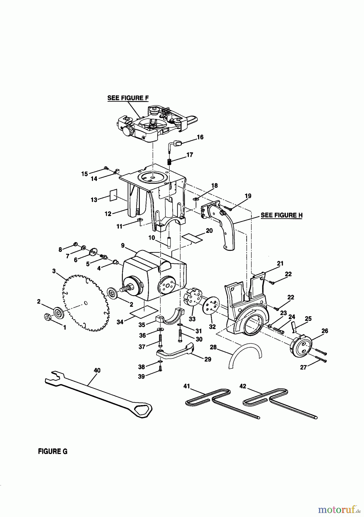 CRAFTSMAN Divers 10 STATIONARY RADIAL 315.220380 Seite 7