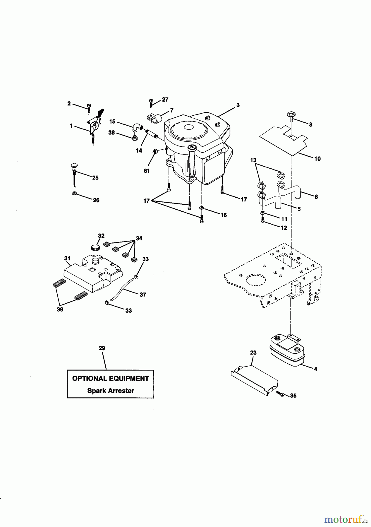 CRAFTSMAN Divers RASENTRAKTOR 917.270822 Seite 5