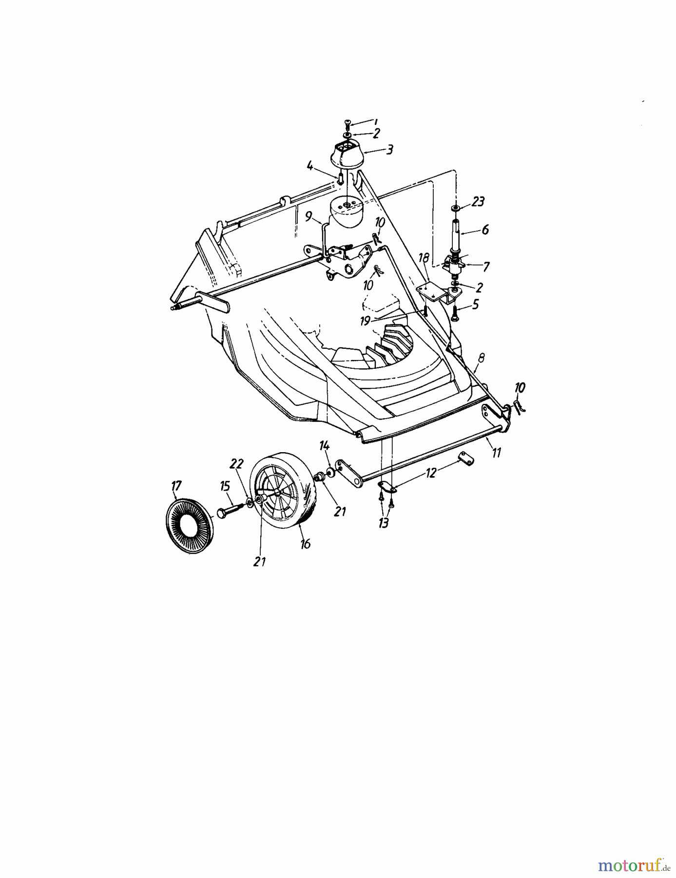 CRAFTSMAN Divers GAS PUSH LAWNMOWER 247.370320 Seite 4