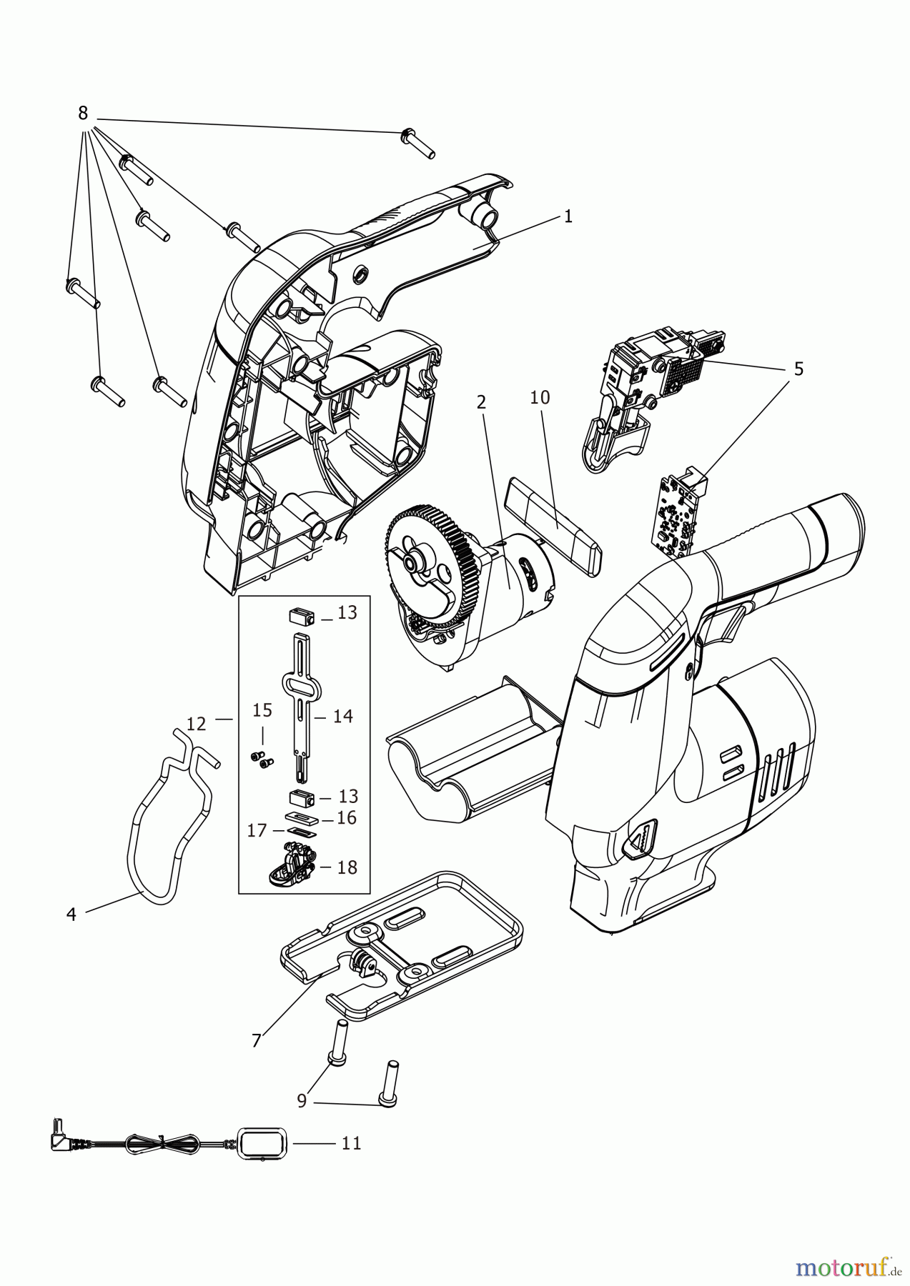 BLACK+DECKER INNENAUSSTATTUNG SÄGE STICHSÄGE REVJ12C Seite 1