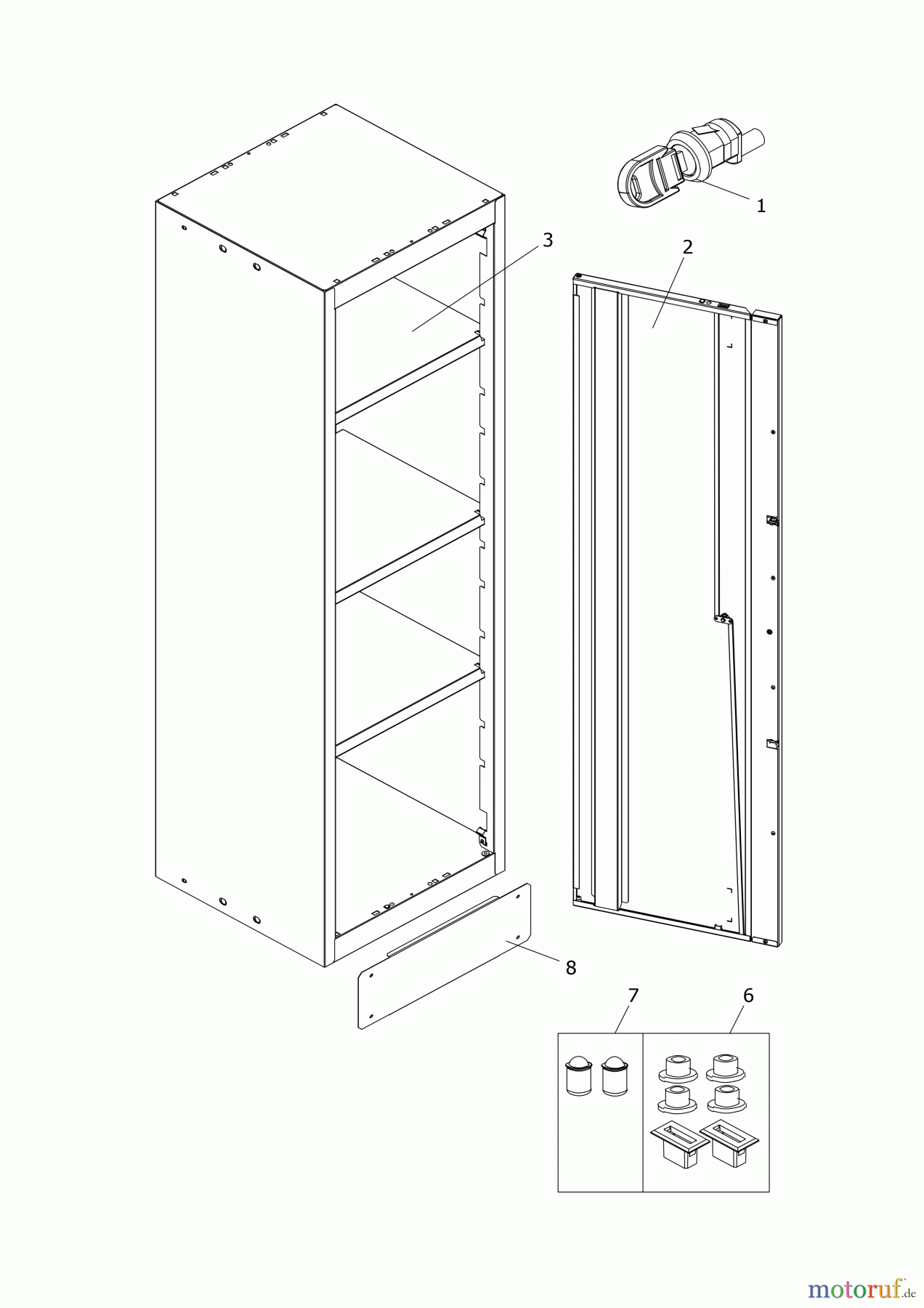 FACOM STORAGE WERKSTATTWAGEN RWS2-A500PPBS Seite 1