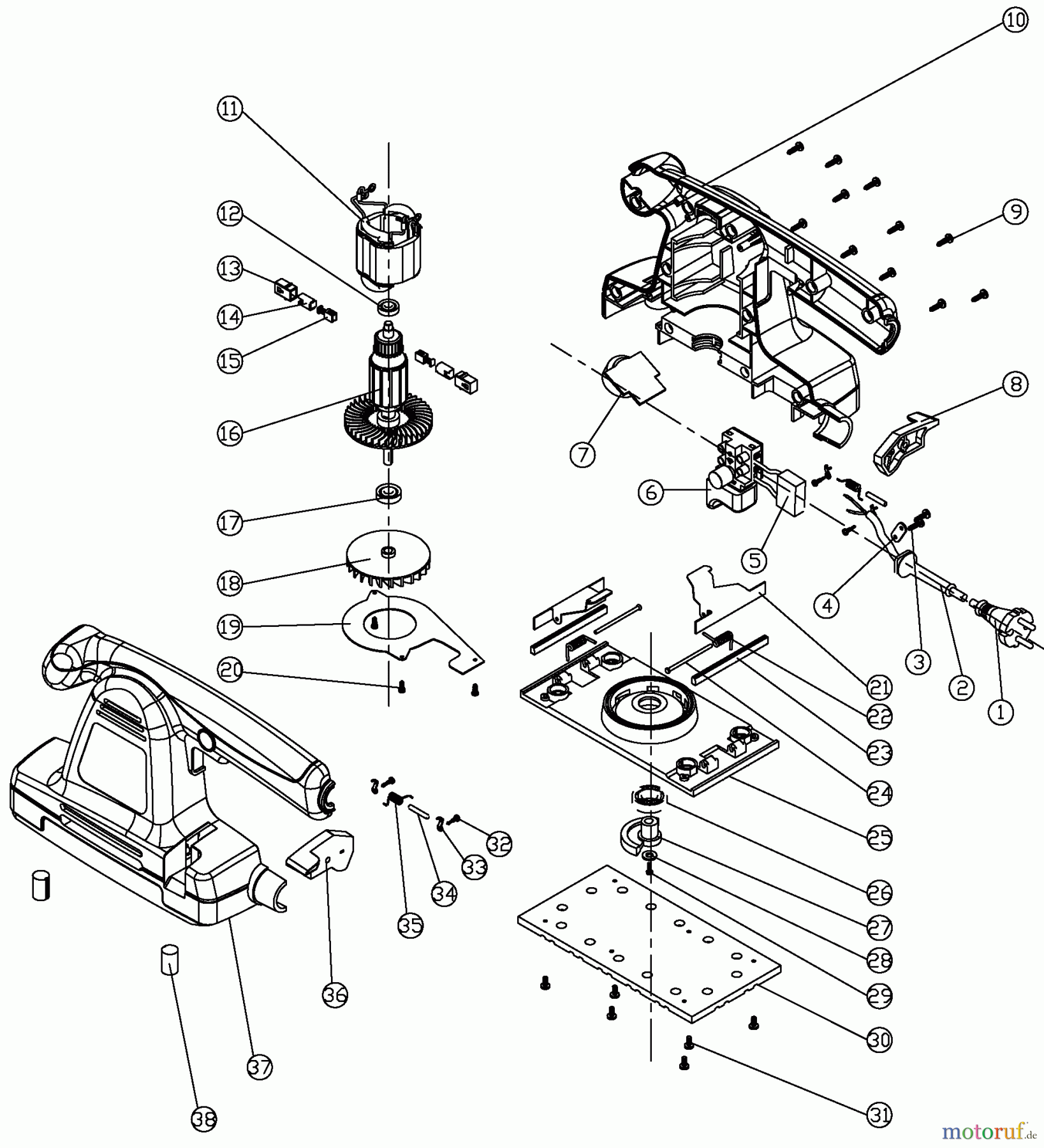  BLACK+DECKER Divers SCHLEIFER SS1000 Seite 1